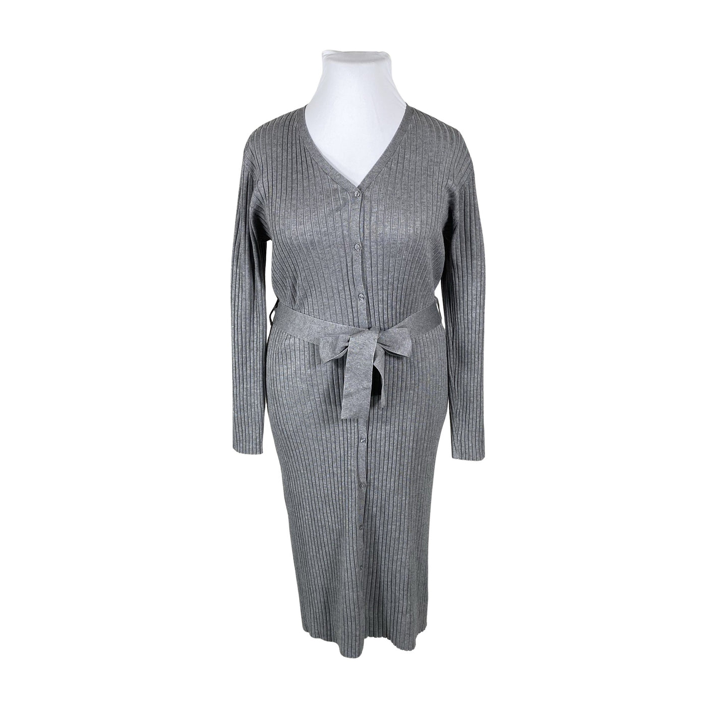 Unisex Voglia - Kootud kleit, suurus 42 - Hall (1)
