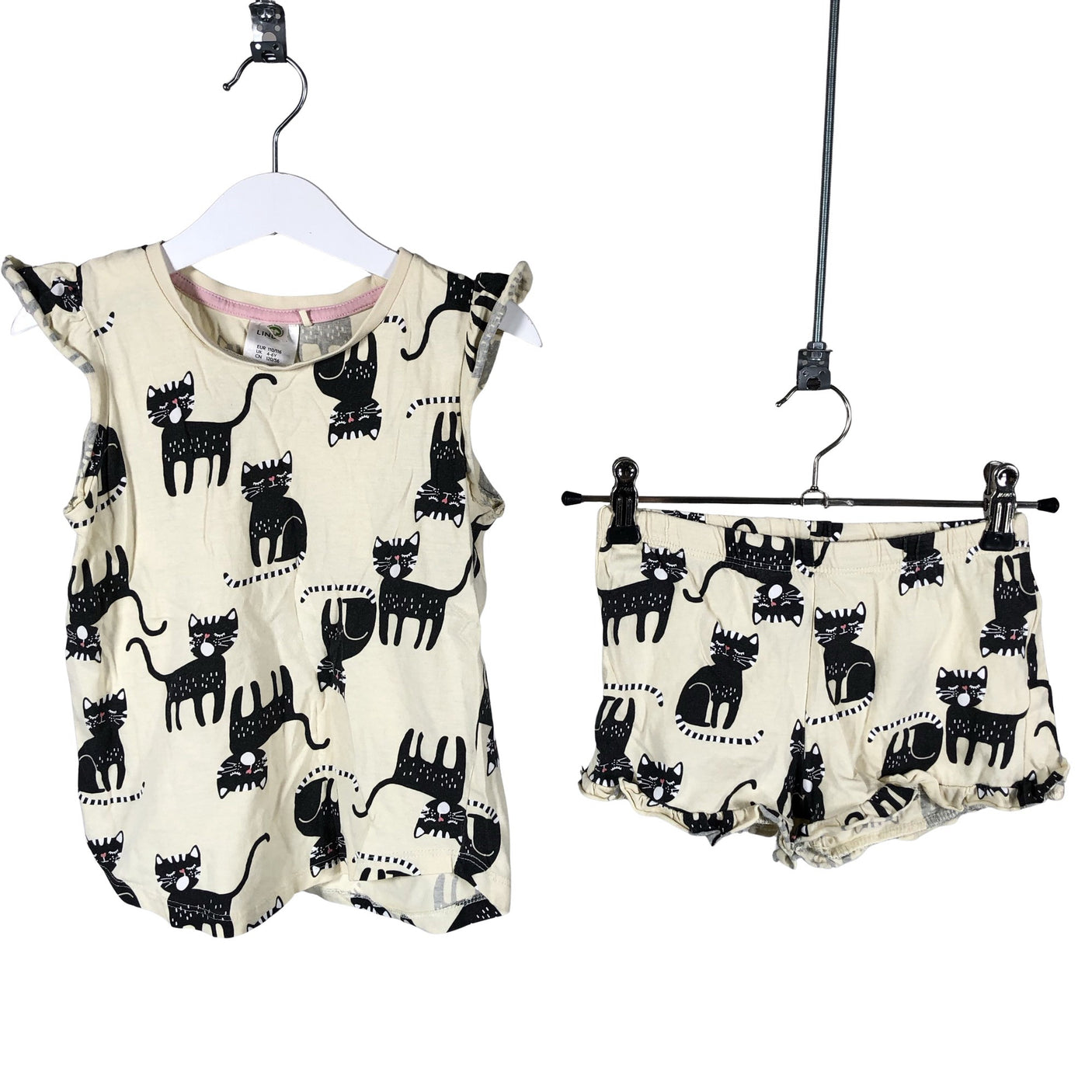 Unisex Lindex - Ööpesu, suurus 110 - 116 - Kollane (1)