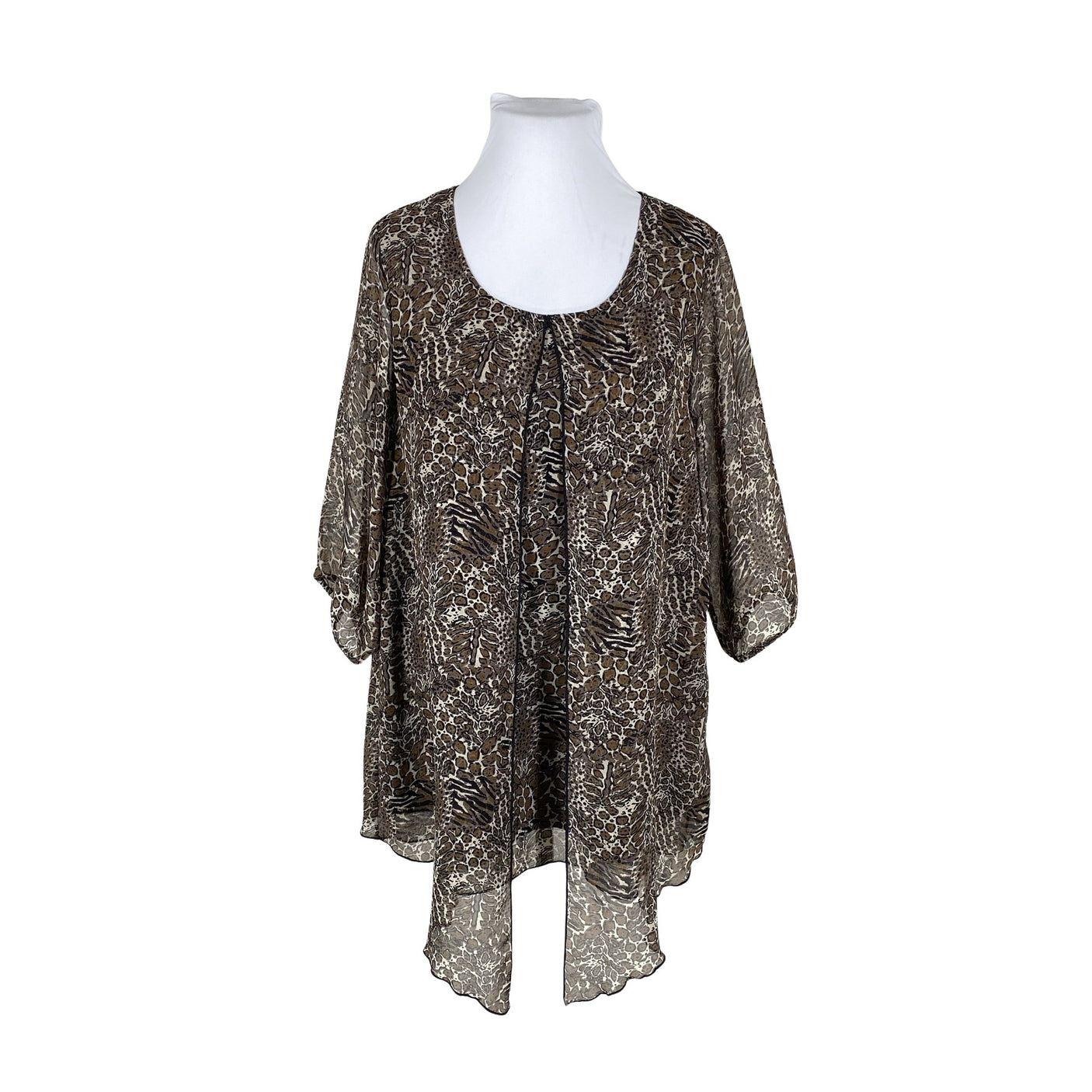 Unisex Ciso - Õhuke tuunika, suurus 46 - Pruun (1)