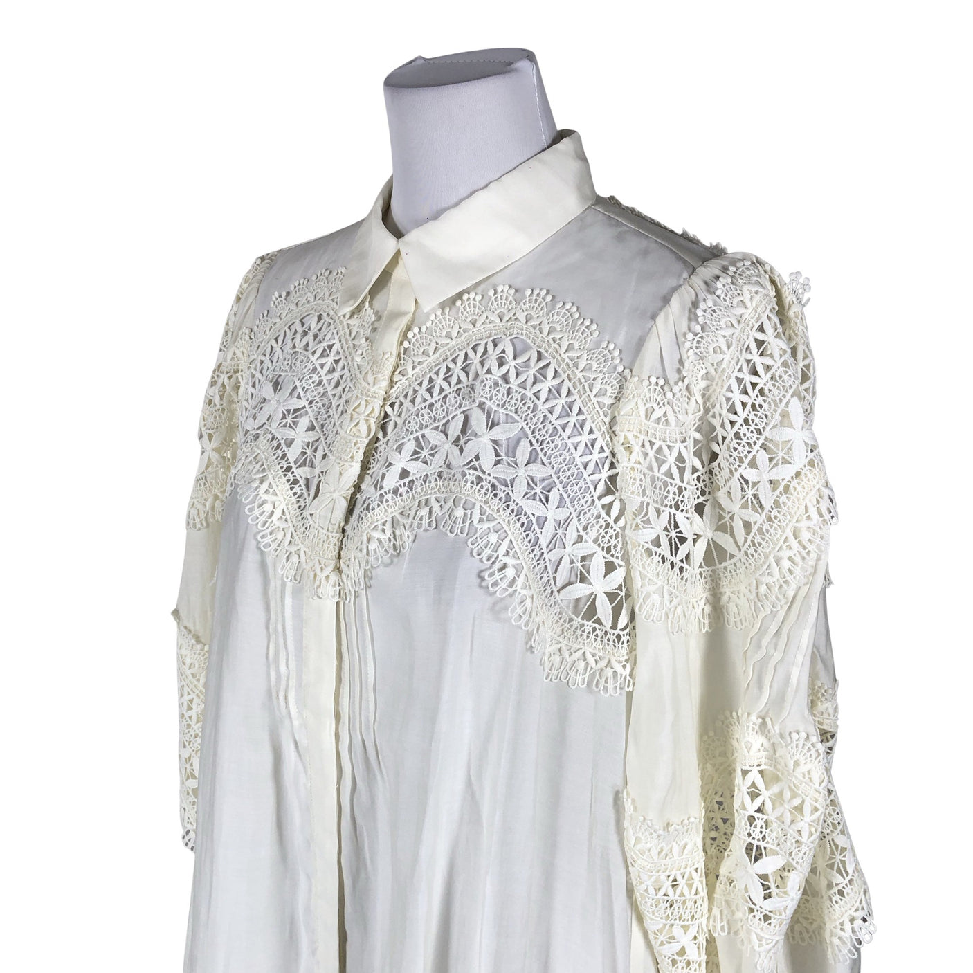 Unisex Copenhagen Muse - Mitteveniv kleit, suurus 40 - Valge (3)