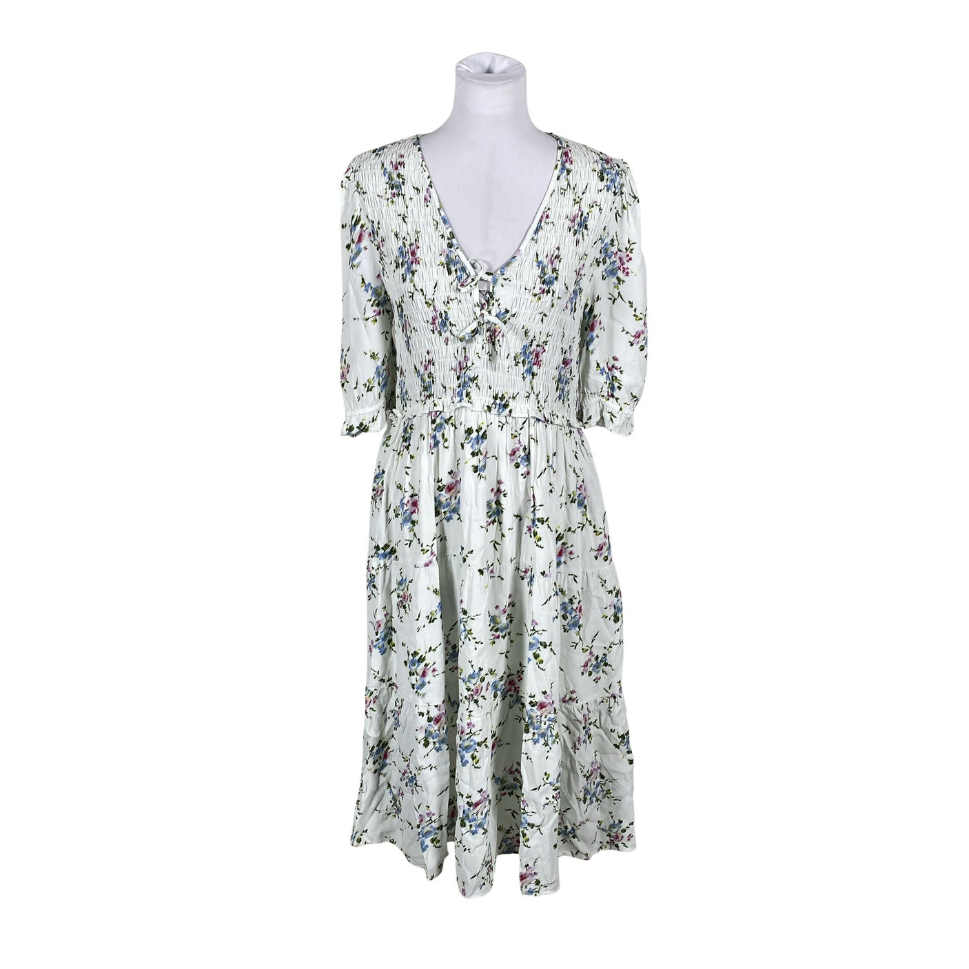 Unisex Baukjen - Mitteveniv kleit, suurus 36 - Valge (1)