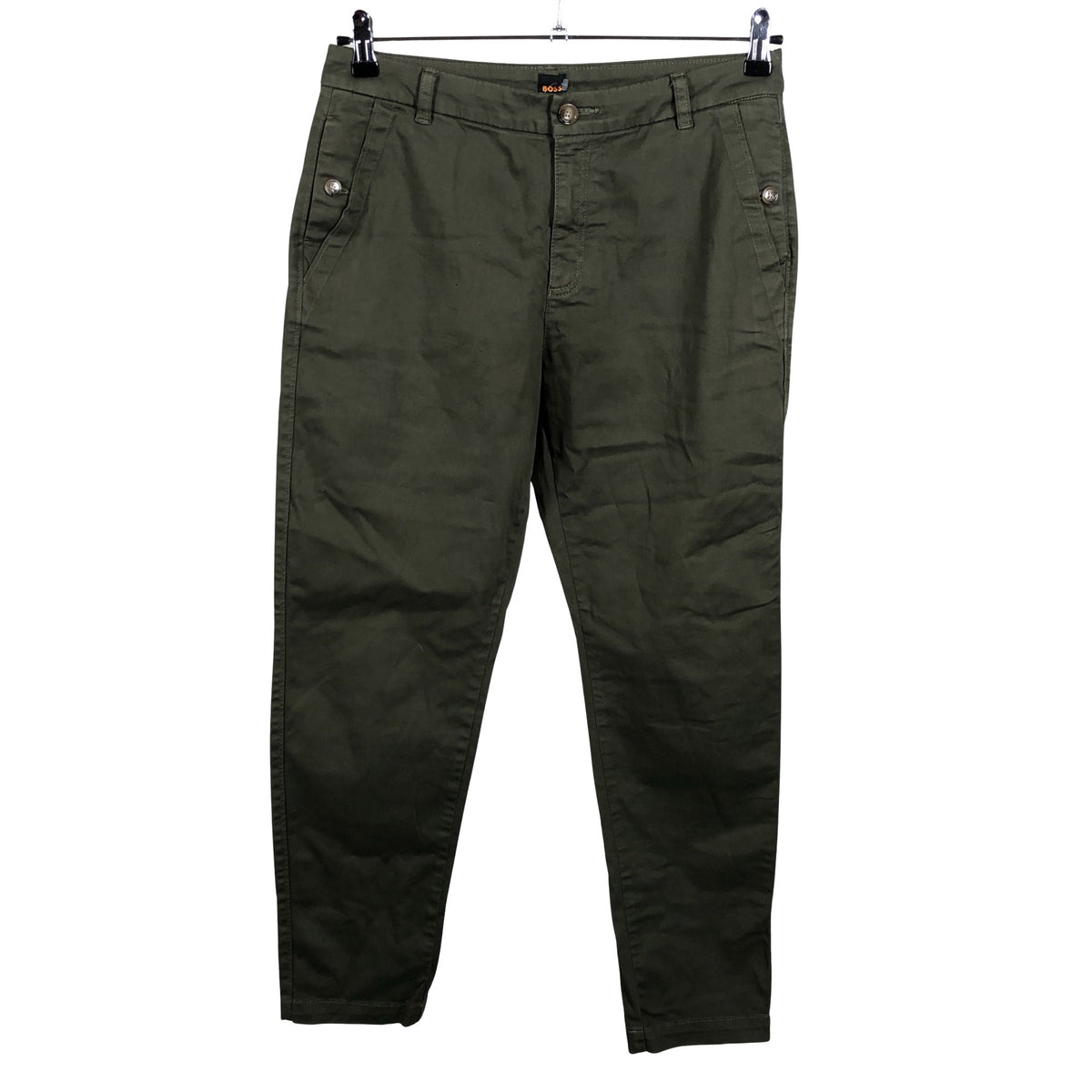 Unisex Hugo Boss - Chino-püksid, suurus 38 - Roheline (1)