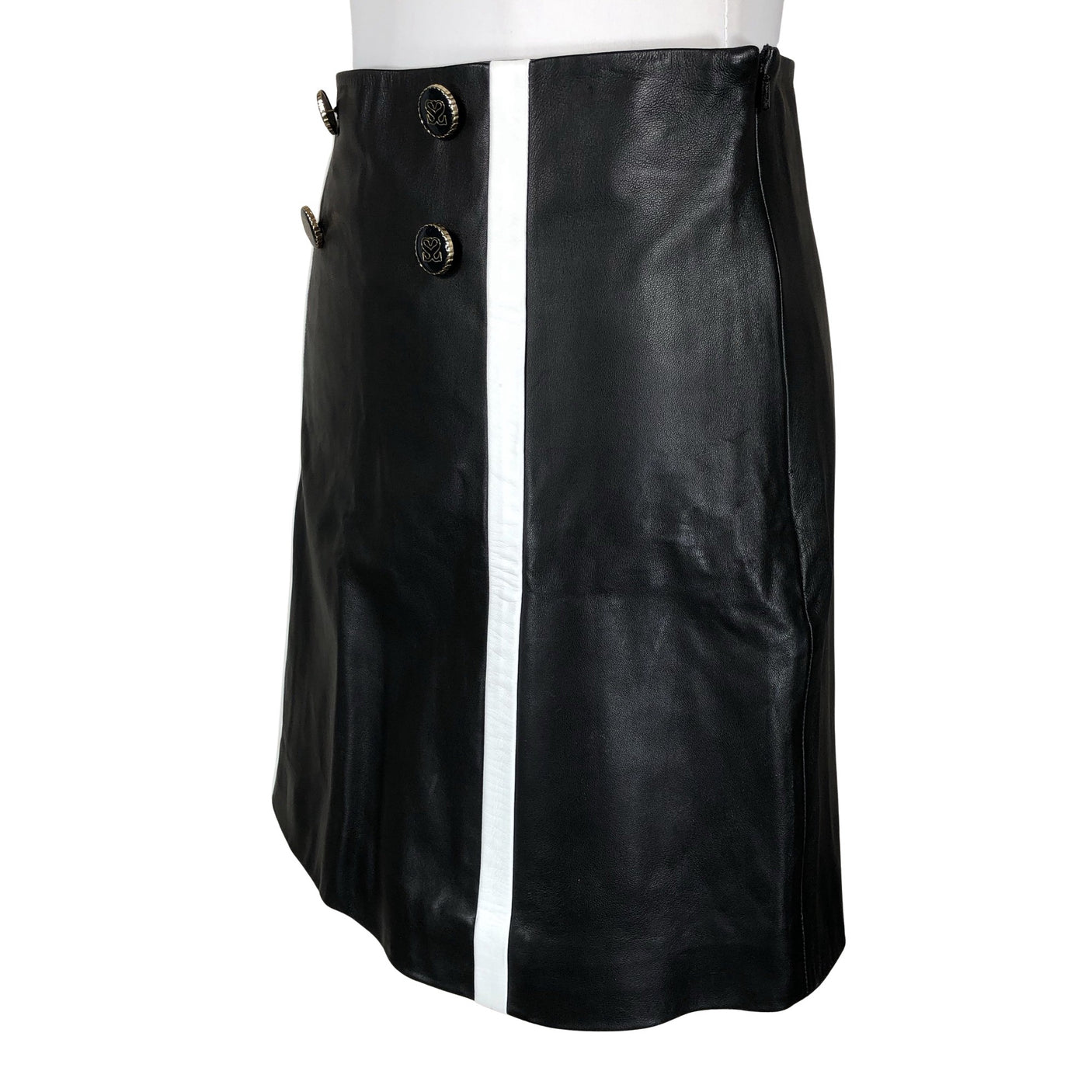 Unisex Sandro Paris - Nahkseelik, suurus 36 - Must (3)