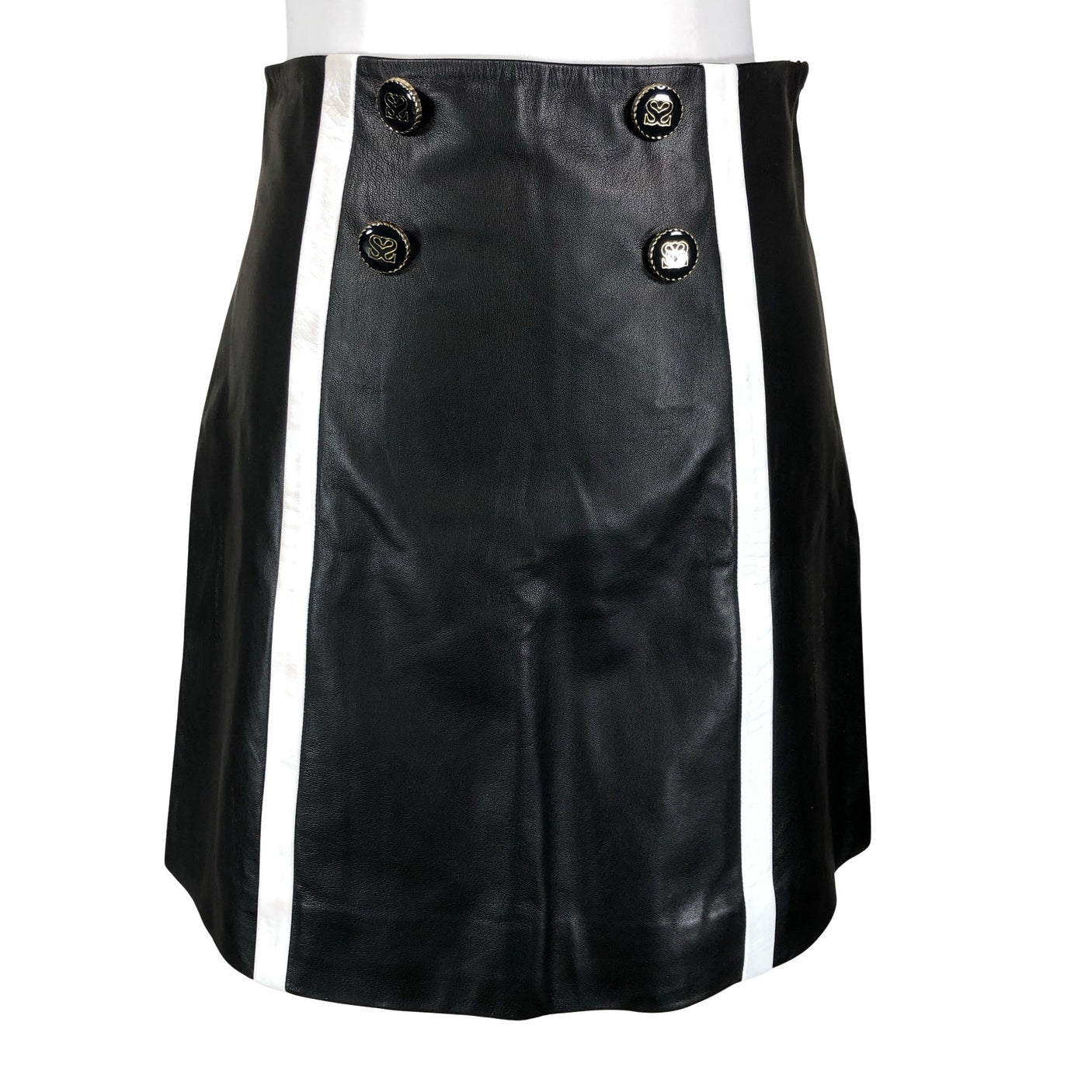 Unisex Sandro Paris - Nahkseelik, suurus 36 - Must (1)