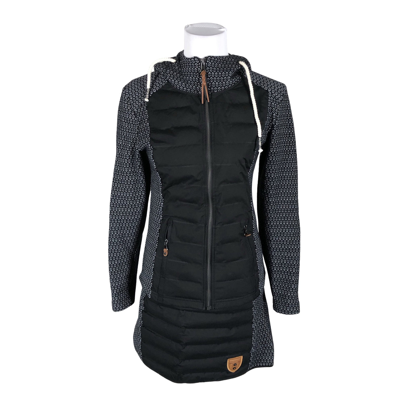 Unisex Torstai - Õhem talvejope, suurus 34 - Must (1)