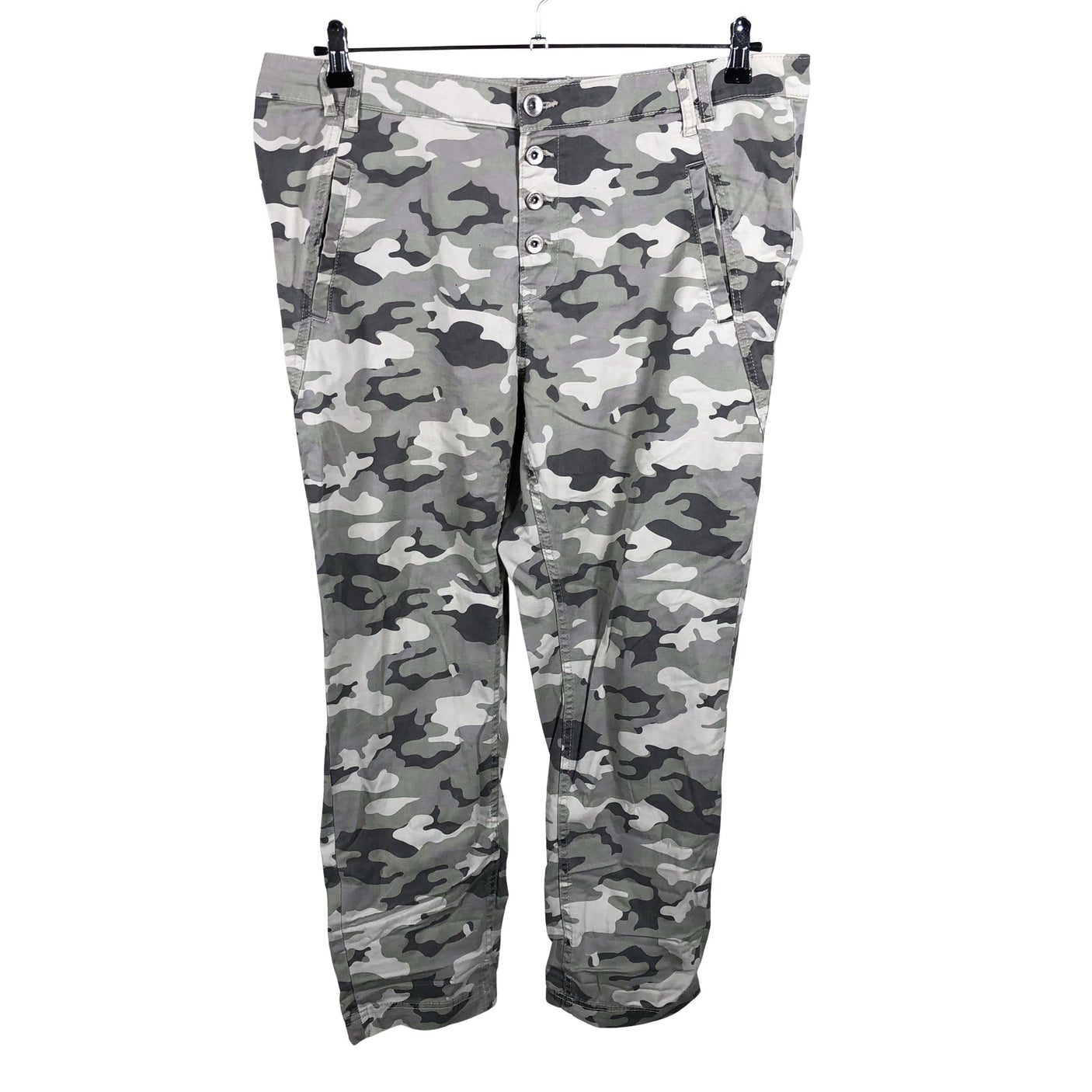 Unisex Lindex - Mittevenivad püksid, suurus 48 - Roheline (1)