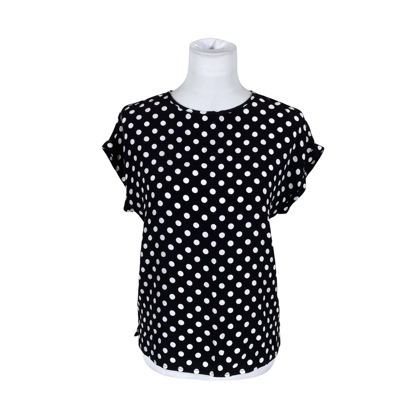 Unisex Nanso - Lühikeste käistega pluus, suurus 34 - Must (1)