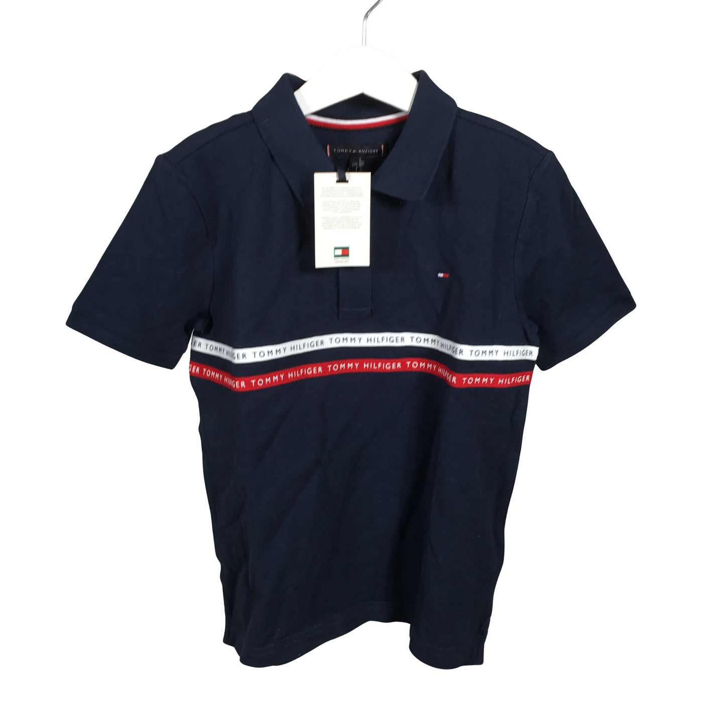 Unisex Tommy Hilfiger - Polosärk, suurus 122 - 128 - Sinine (1)
