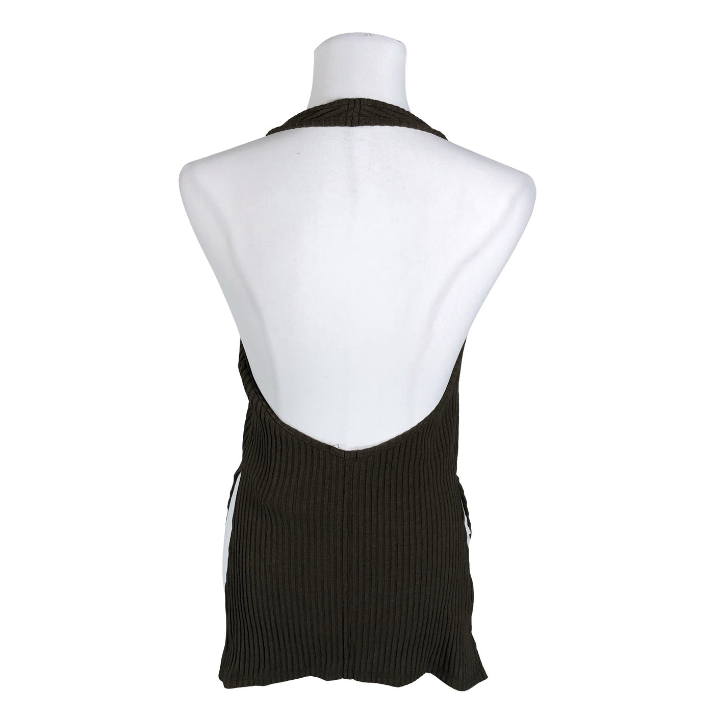 Unisex Joah Brown - Trikotaažist topp, suurus 40 - Pruun (3)