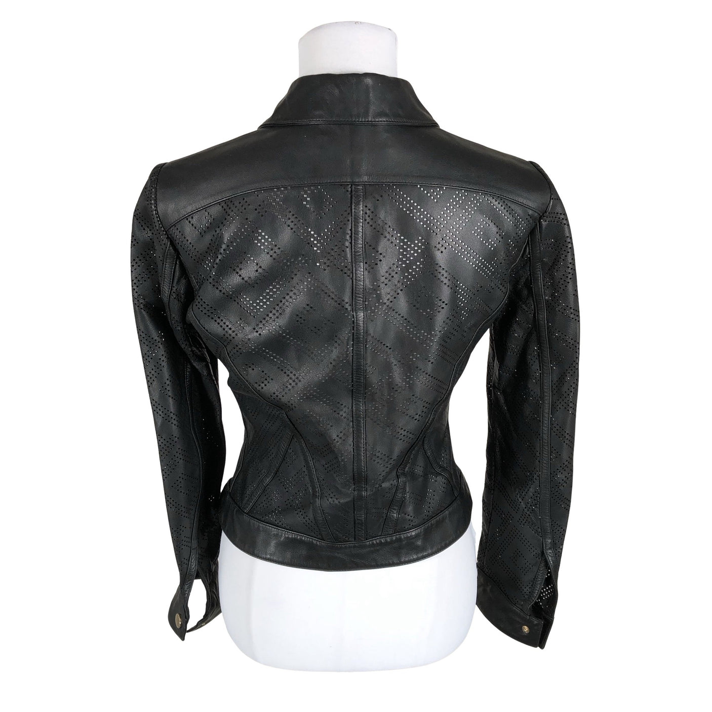 Unisex Versace Collection - Nahktagi, suurus 36 - Must (2)