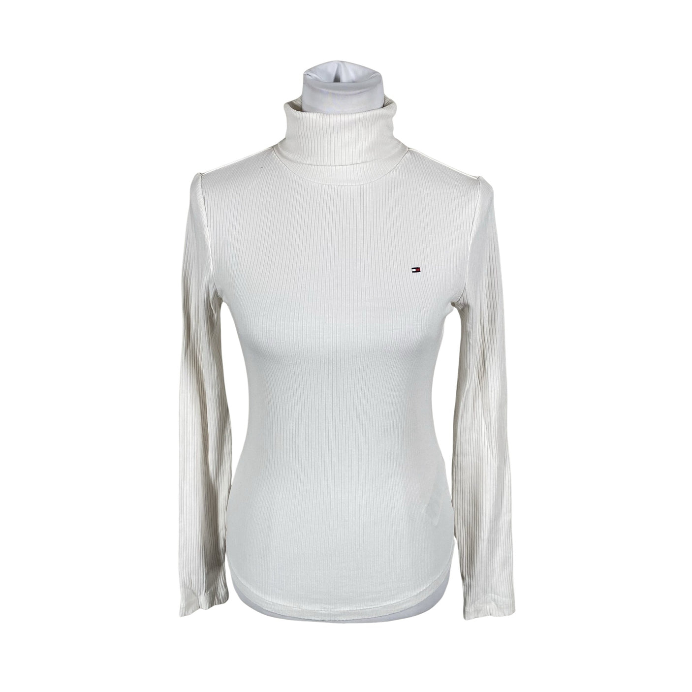 Unisex Tommy Hilfiger - Trikotaažist pluus, suurus 36 - Valge (1)