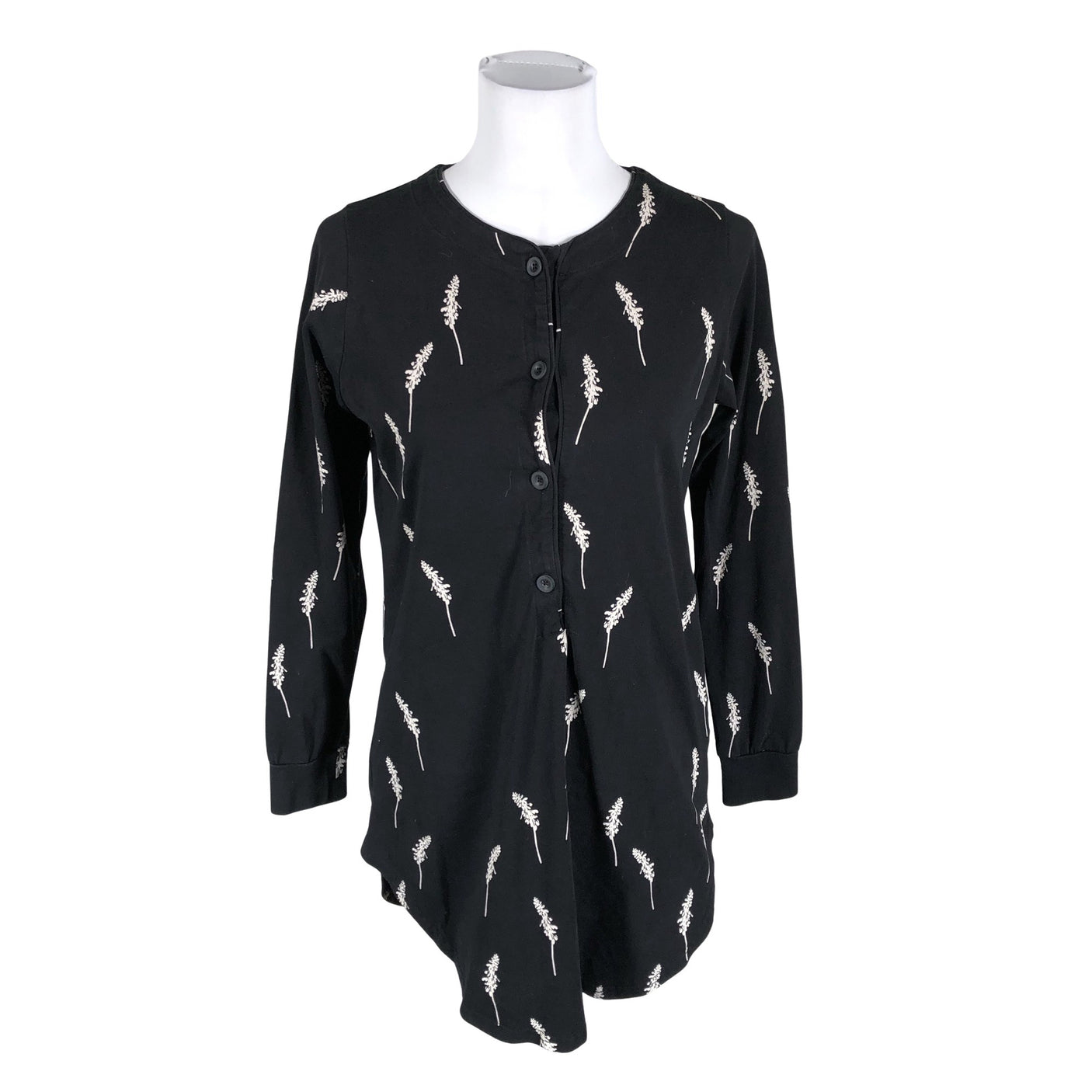 Unisex NOSH - Trikotaažist tuunika, suurus 34 - Must (1)