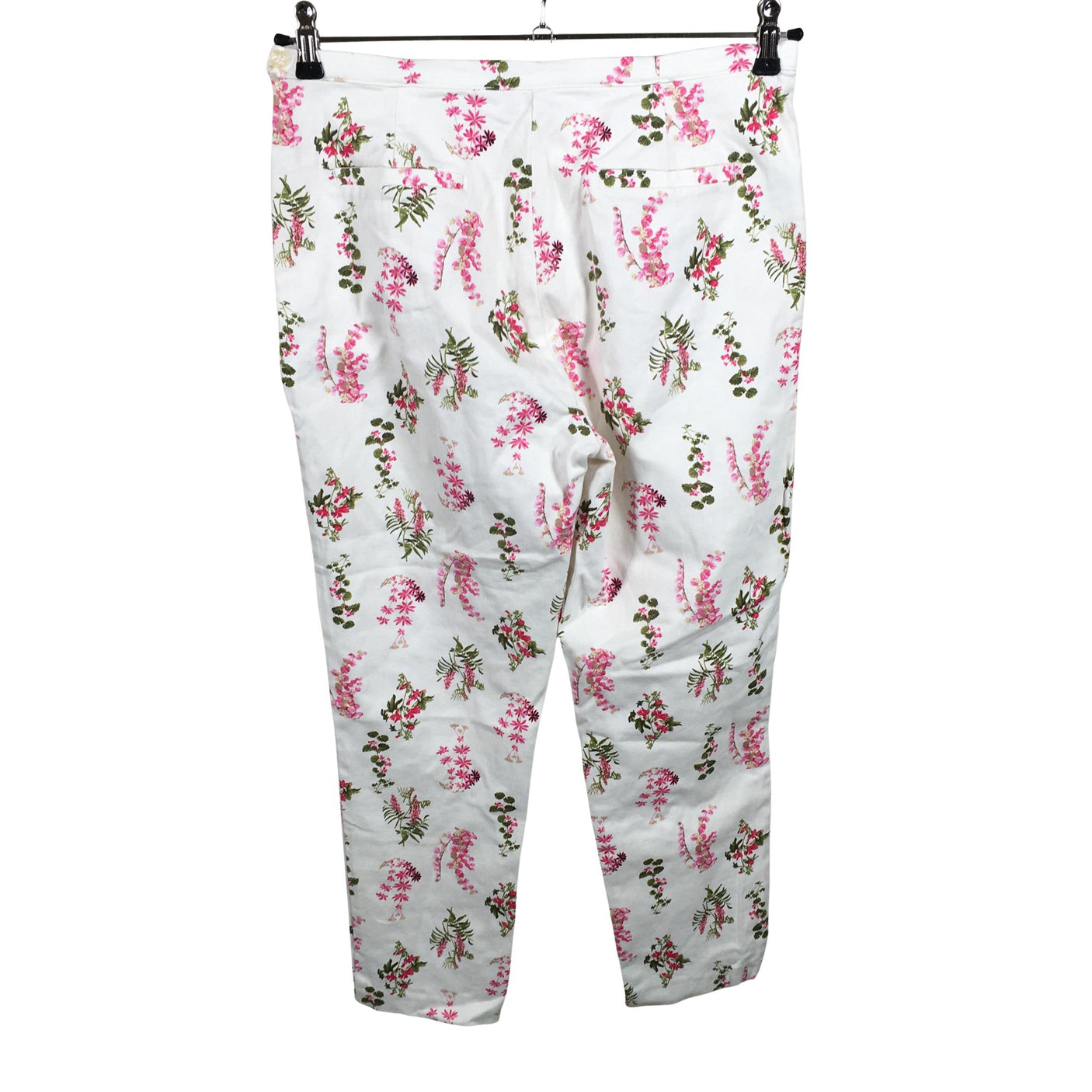 Unisex Laura Ashley - Mittevenivad püksid, suurus 40 - Valge (2)