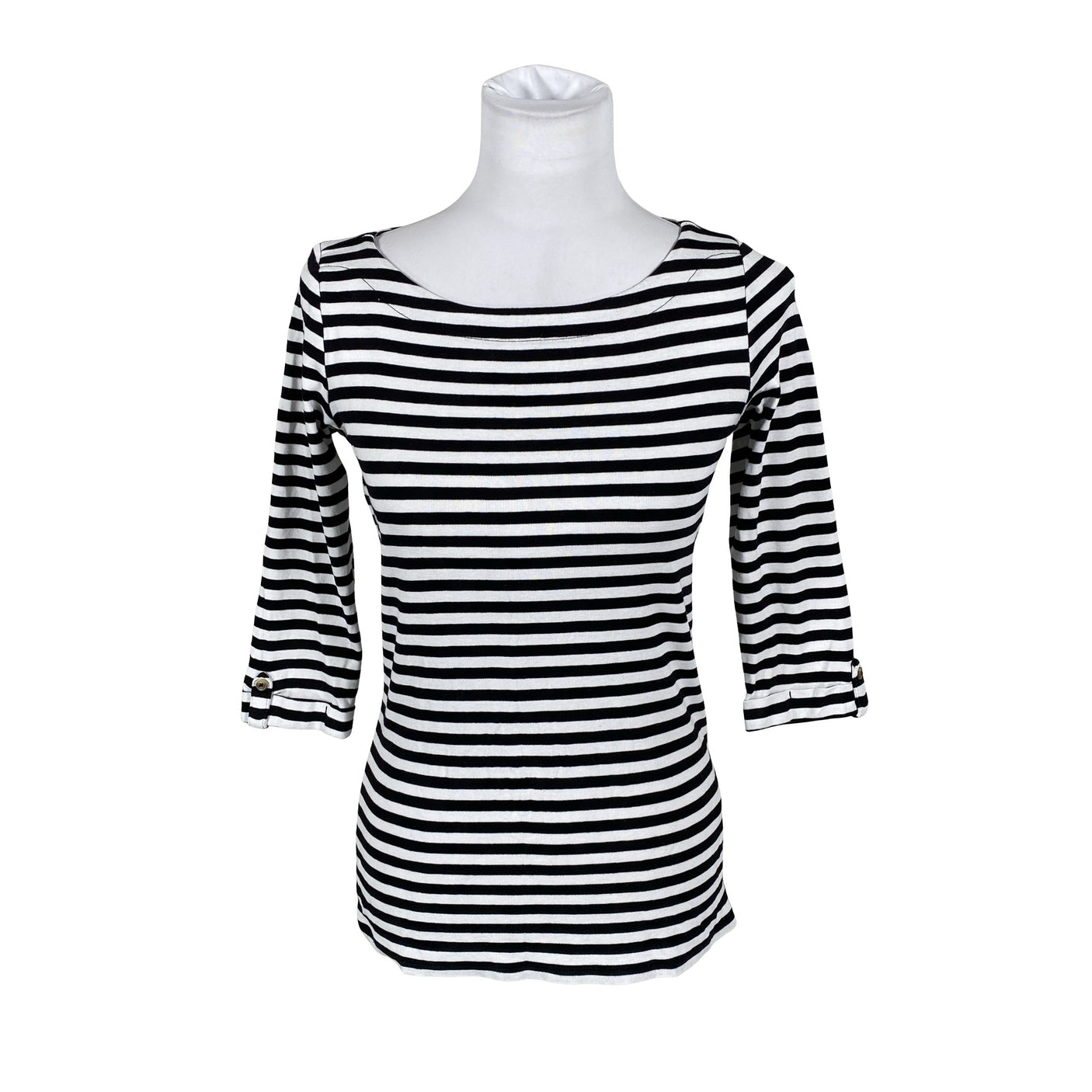 Unisex Esprit - Trikotaažist pluus, suurus 38 - Must (1)