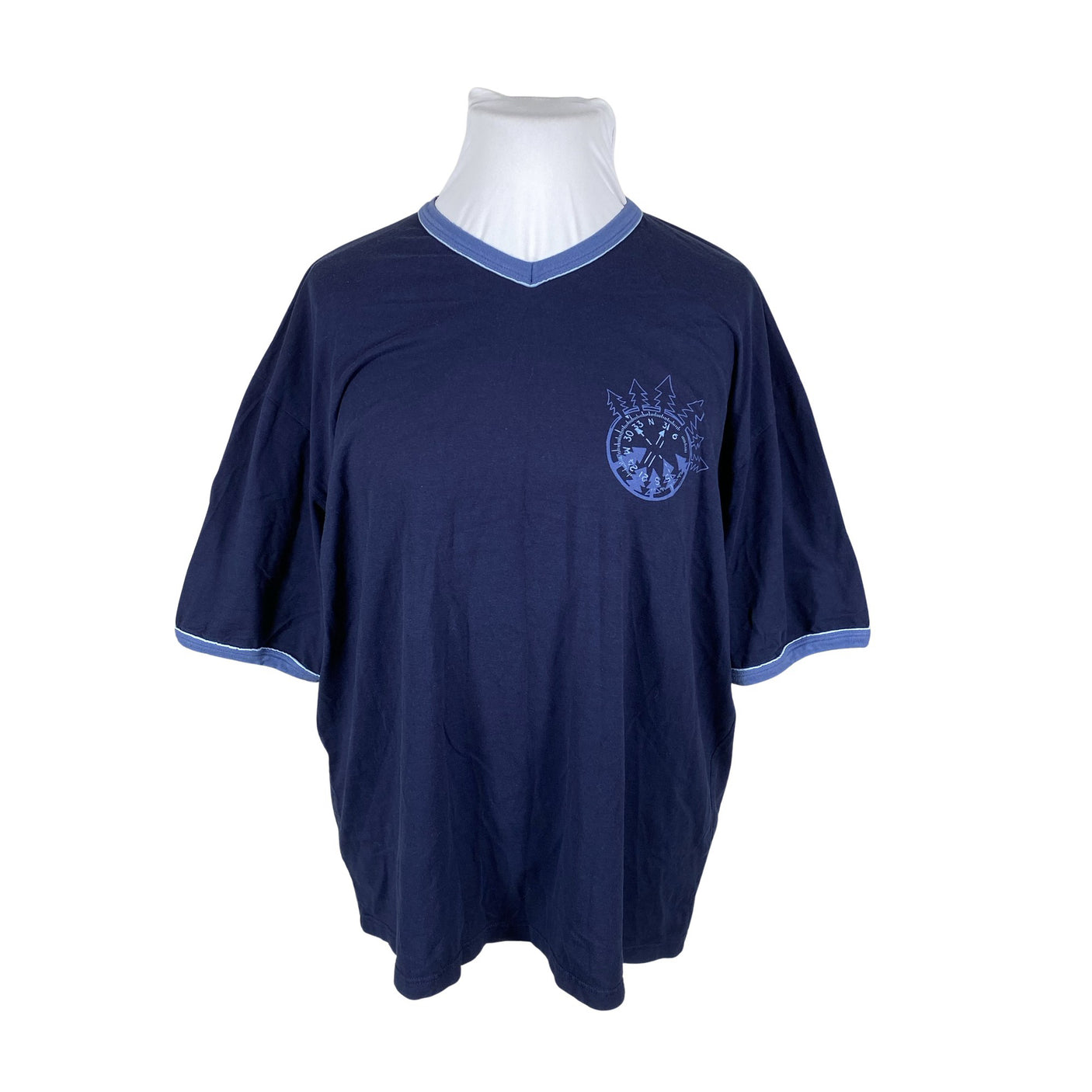 Unisex Nanso - T-särk, suurus 44 - Sinine (1)