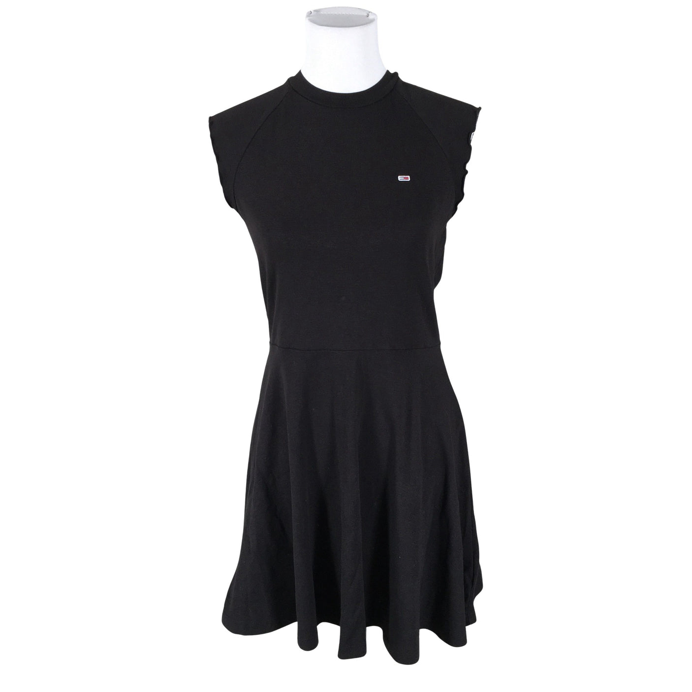 Unisex Tommy Jeans (Tommy Hilfiger) - Trikotaažist kleit, suurus 38 - Must (1)
