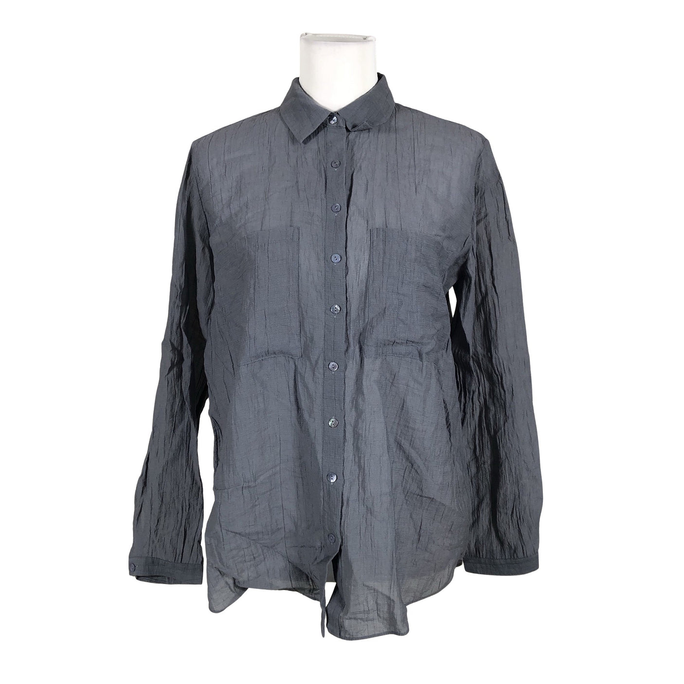 Unisex Massimo Dutti - Triiksärk, suurus 38 - Sinine (1)
