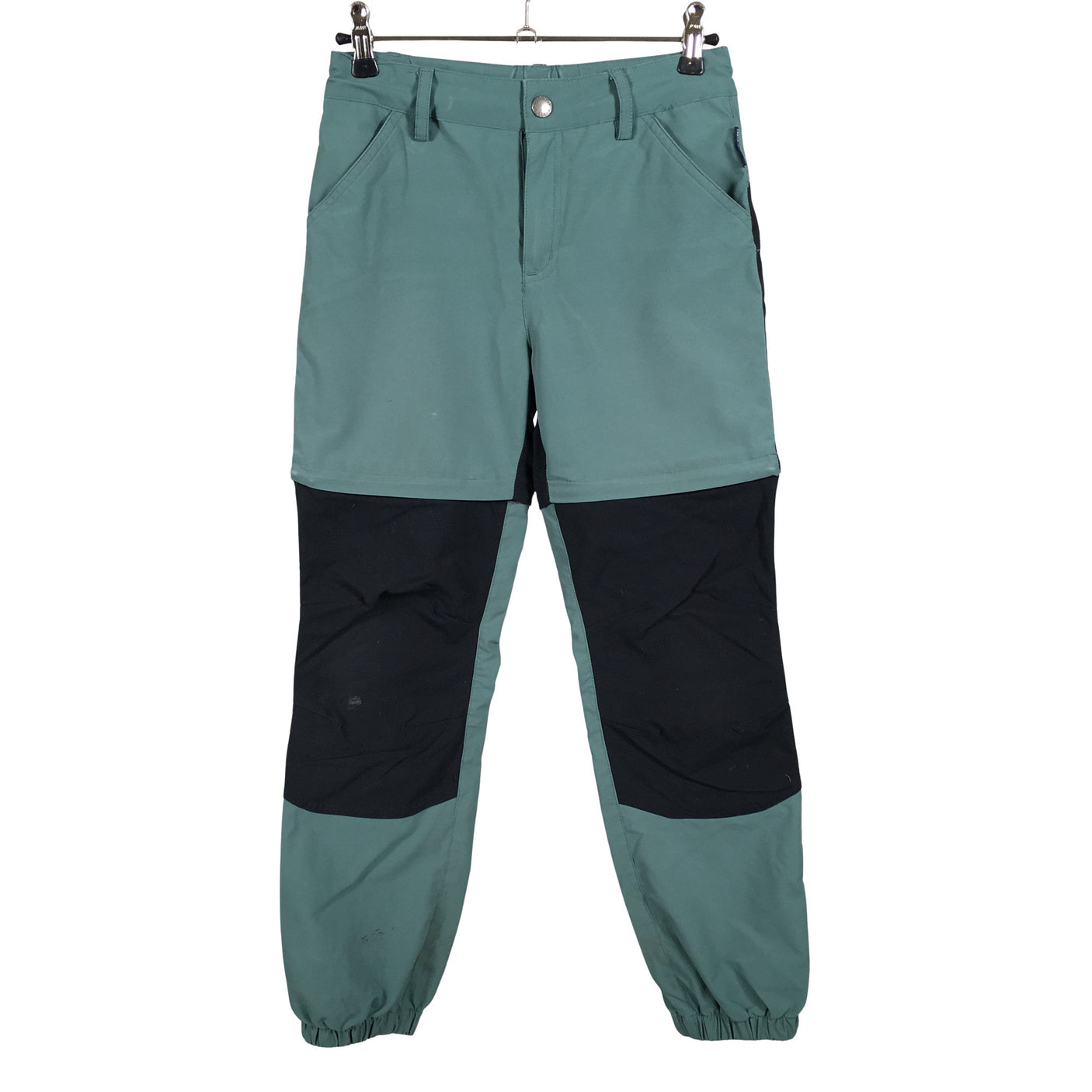Unisex Polarn O. Pyret - Kevad-/sügispüksid, suurus 134 - 140 - Roheline (1)