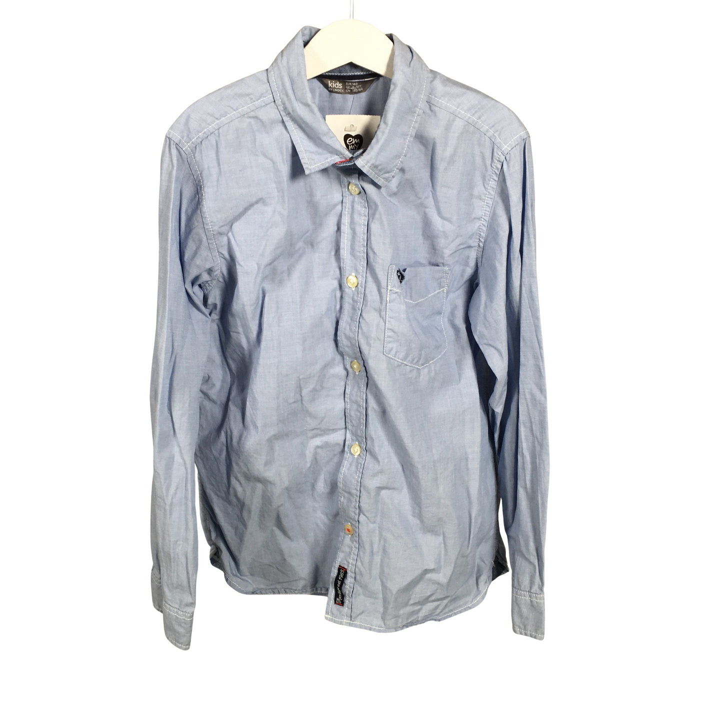 Unisex Lindex - Triiksärk, suurus 134 - 140 - Helesinine (1)
