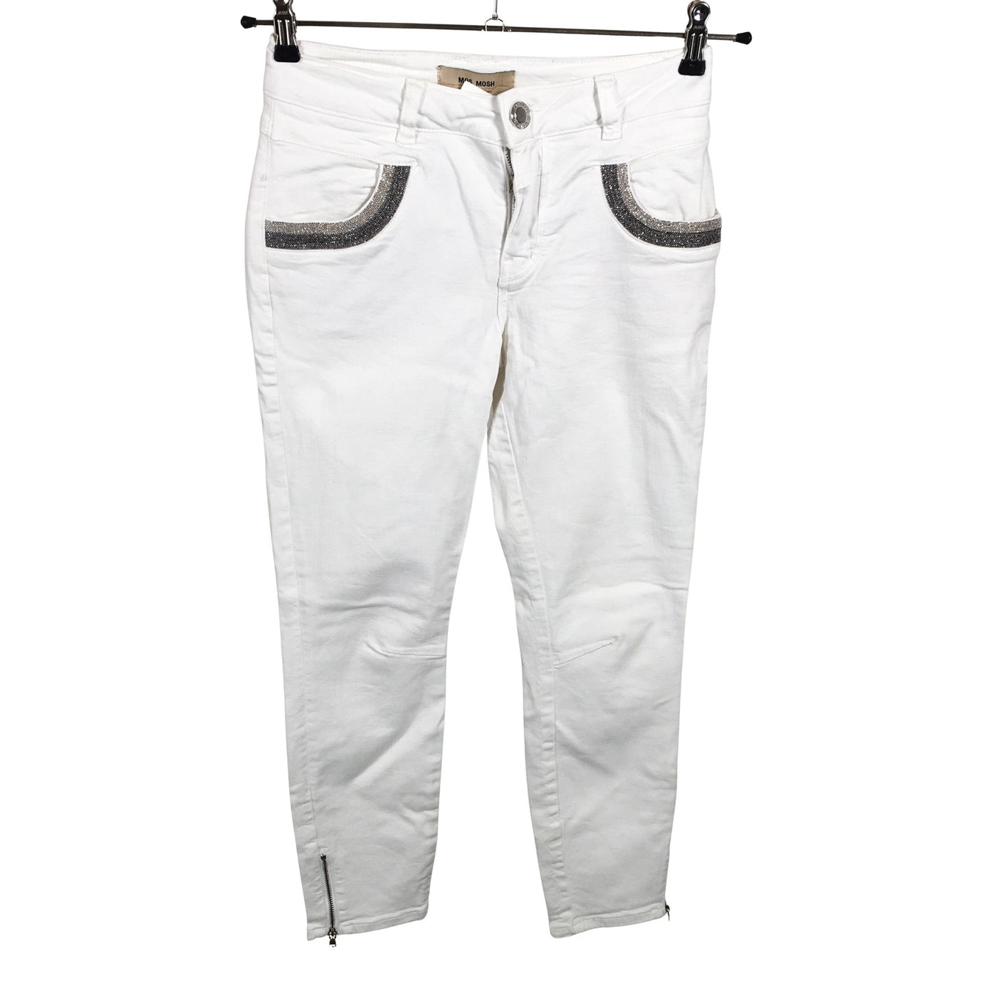 Unisex Mos Mosh - Teksad, suurus W25 - Valge (1)