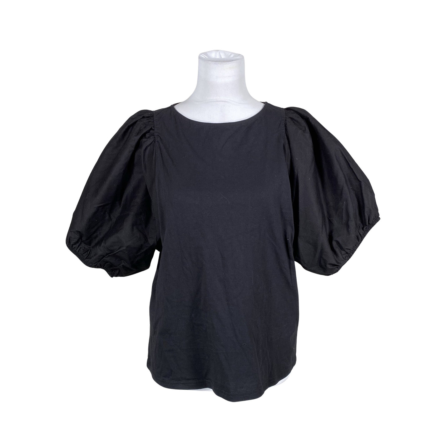 Unisex InWear - Lühikeste käistega pluus, suurus 36 - Must (1)