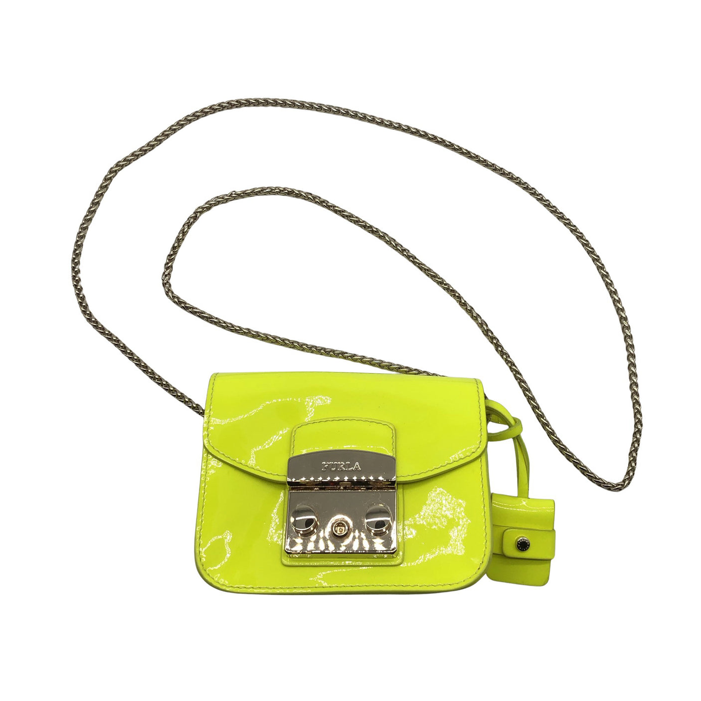 Unisex Furla - Õlakott, suurus Mini - Kollane (1)