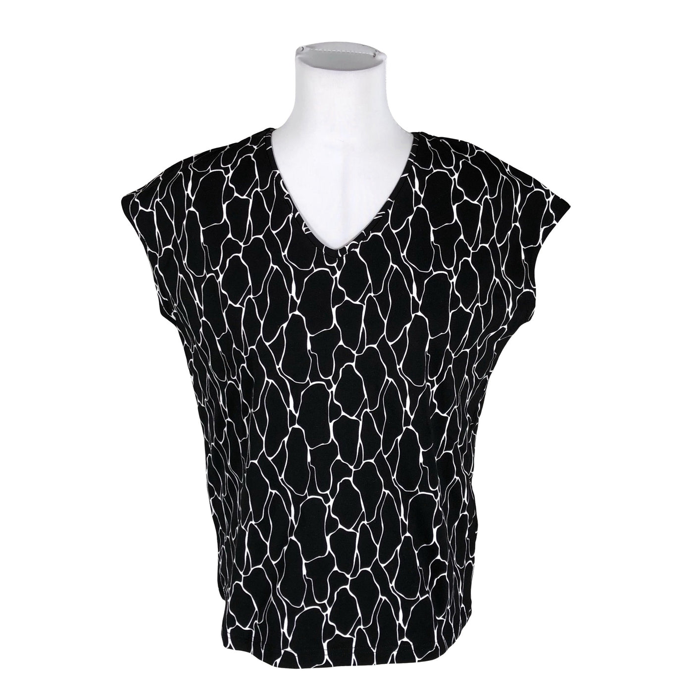 Unisex Nanso - T-särk, suurus 38 - Must (1)