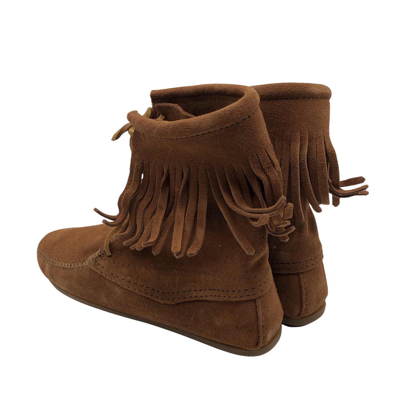 Unisex Minnetonka - Poolsaapad, suurus 39 - Pruun (3)