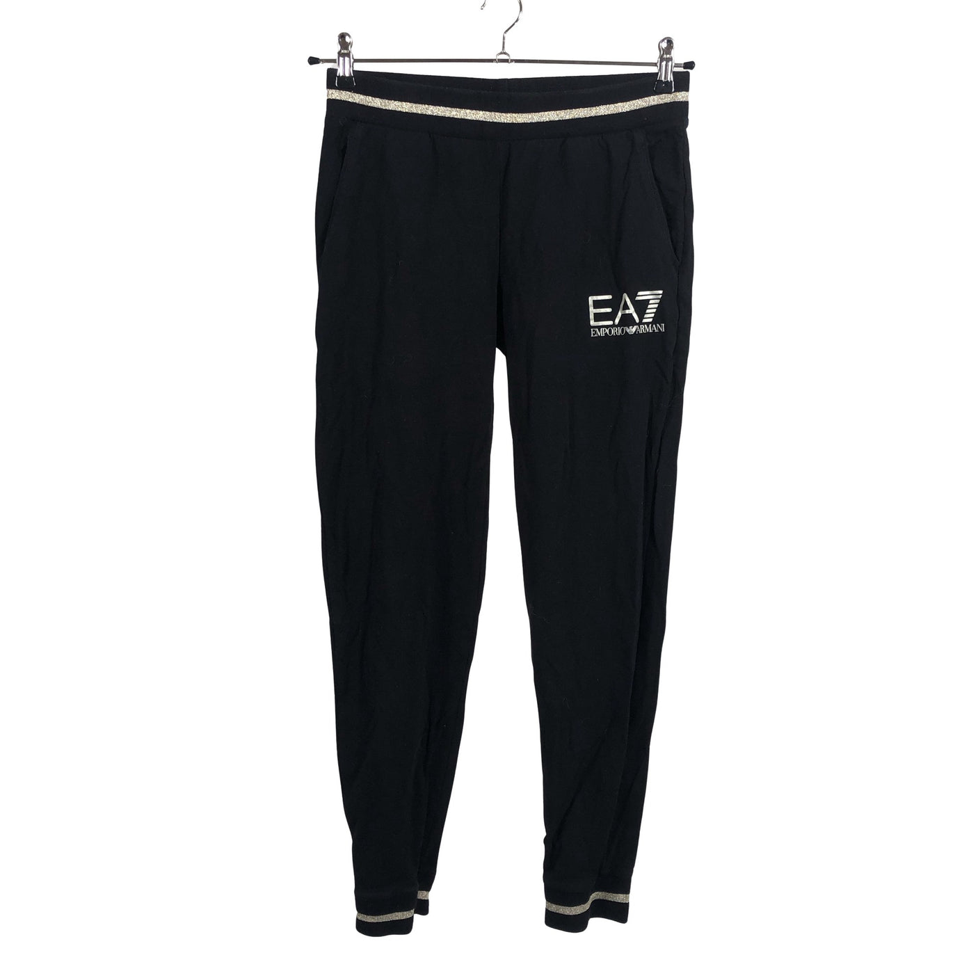Unisex EA7 Emporio Armani - Dressikangast püksid, suurus 38 - Must (1)
