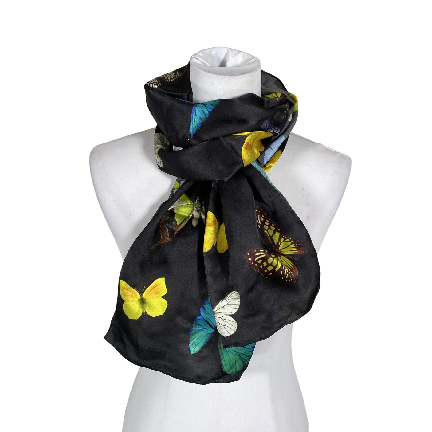 Unisex Von Lilienfield - Õhuke sall, suurus Midi - Must (1)