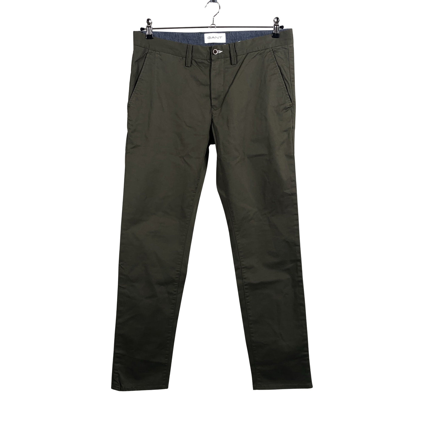 Unisex Gant - Chino-püksid, suurus W34 - Roheline (1)