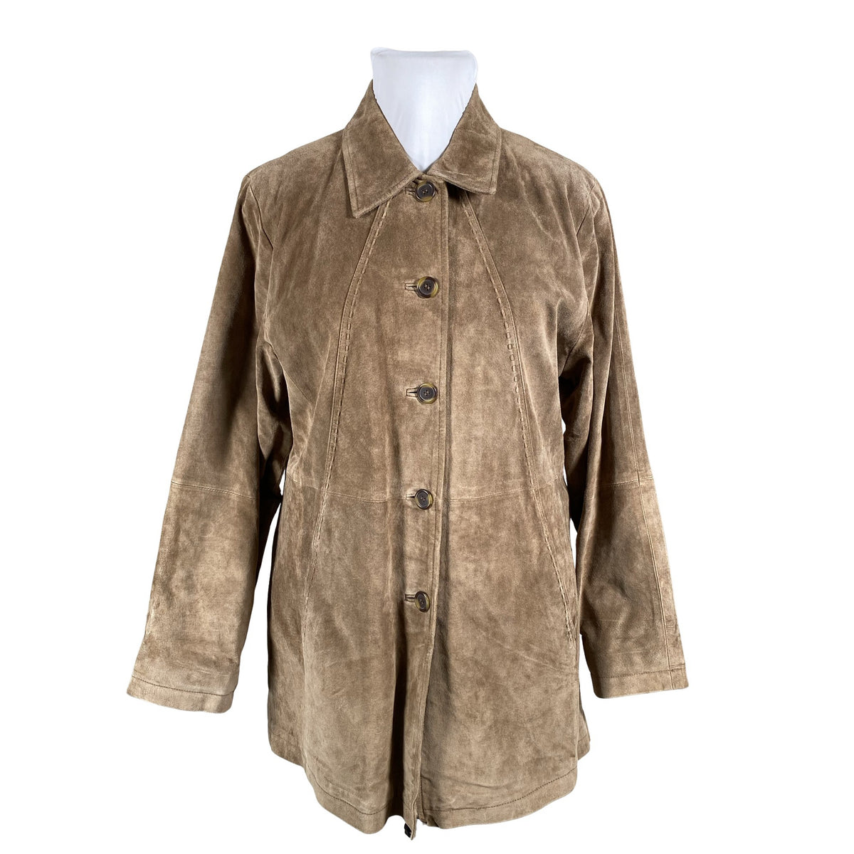 Unisex Big-L - Nahktagi, suurus 42 - Pruun (1)