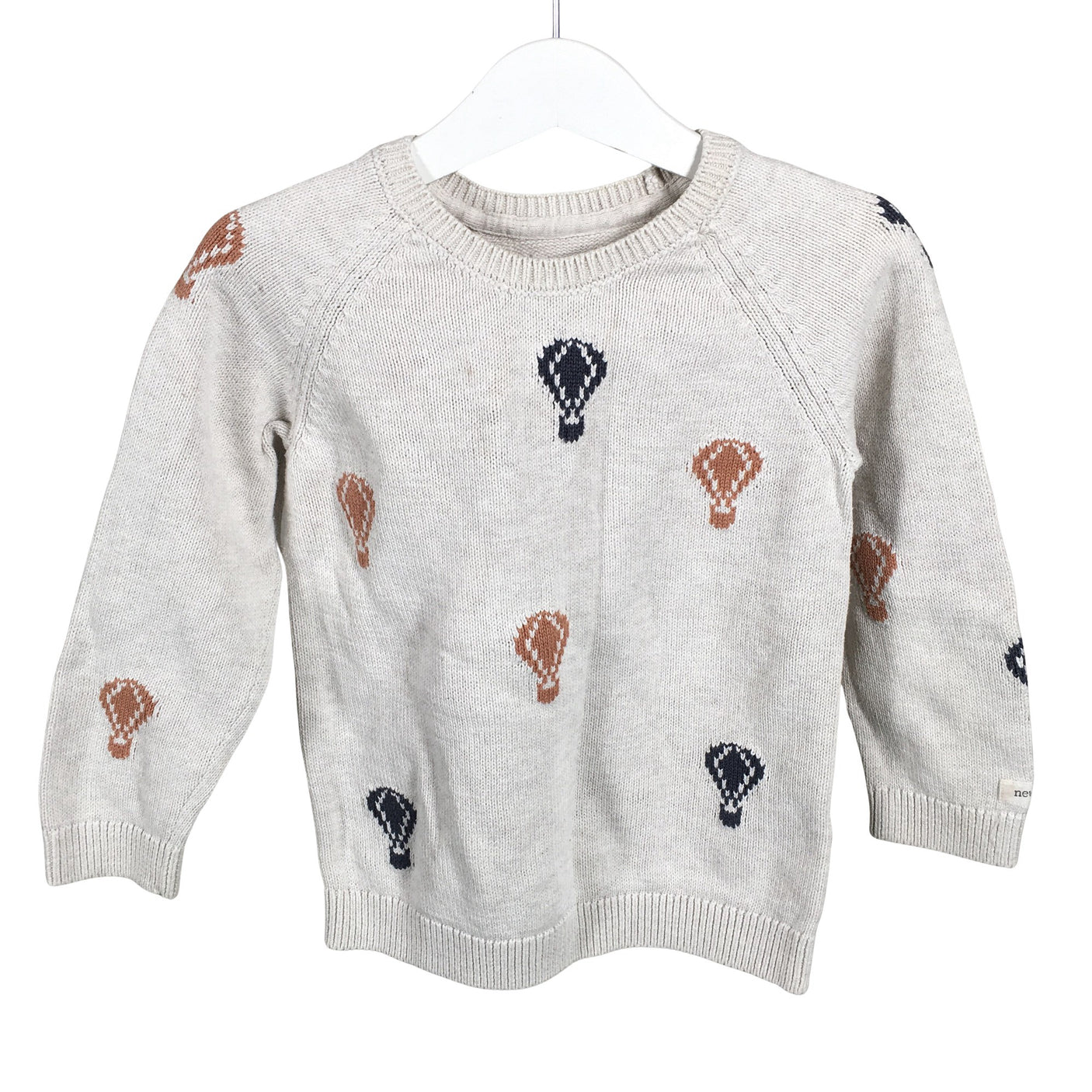 Unisex Newbie - Kampsun, suurus 98 - 104 - Beige (1)