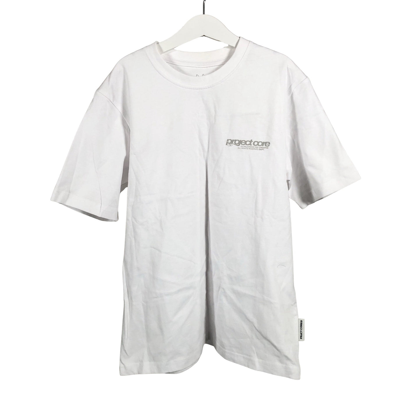 Unisex Jack & Jones - T-särk, suurus 146 - 152 - Valge (1)