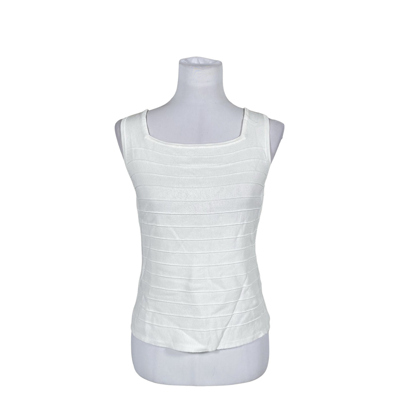 Unisex Promise - Trikotaažist topp, suurus 40 - Valge (1)