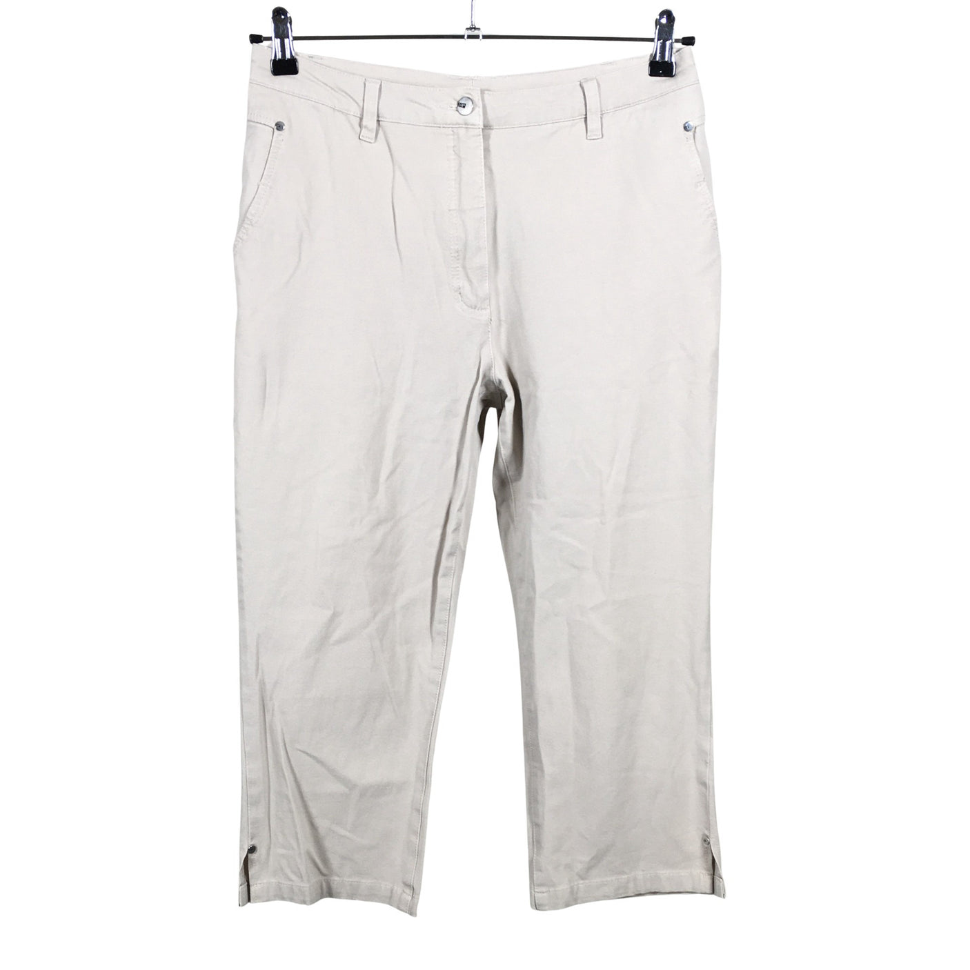 Unisex NP Collection - Mittevenivad poolpikad püksid, suurus 42 - Beige (1)