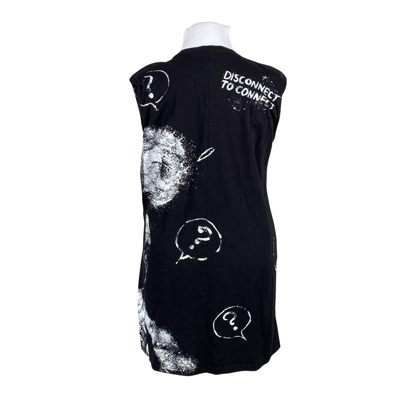 Unisex Desigual - Trikotaažist kleit, suurus 42 - Must (2)