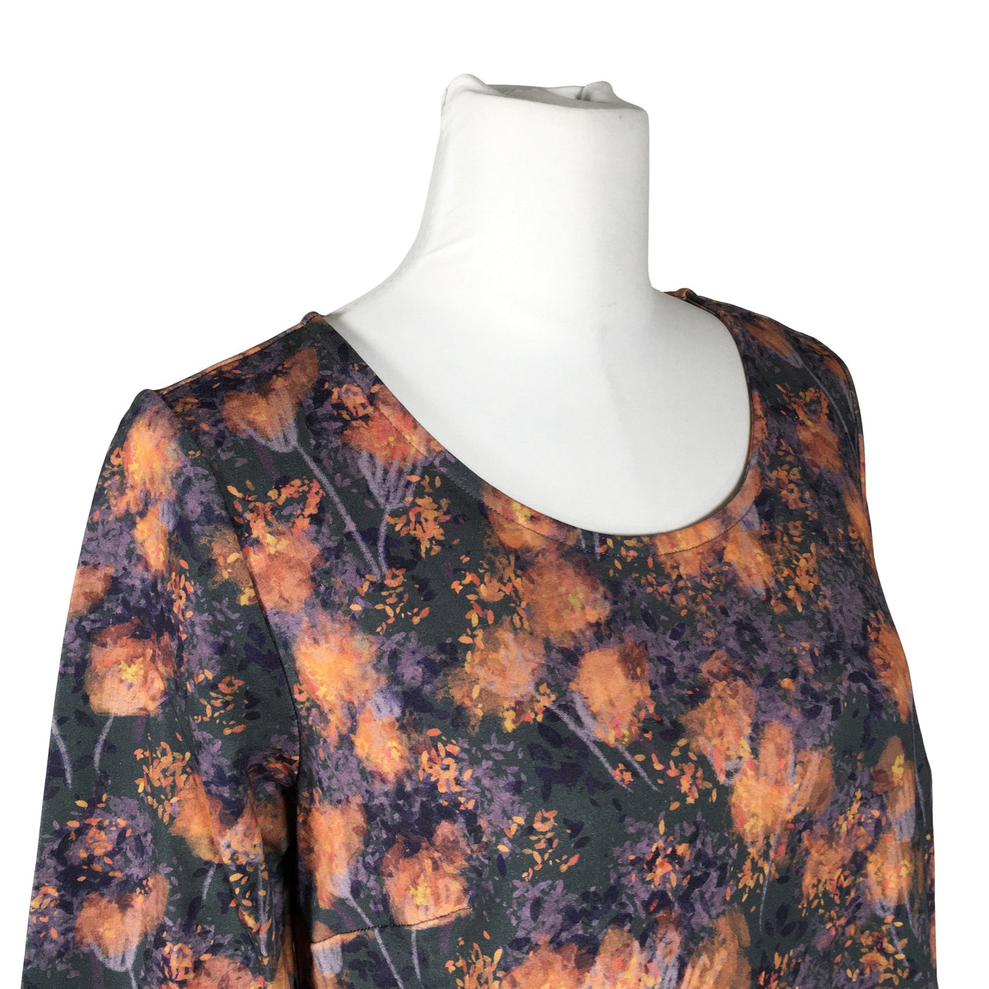 Unisex Lumoan - Trikotaažist kleit, suurus 40 - Sinine (3)
