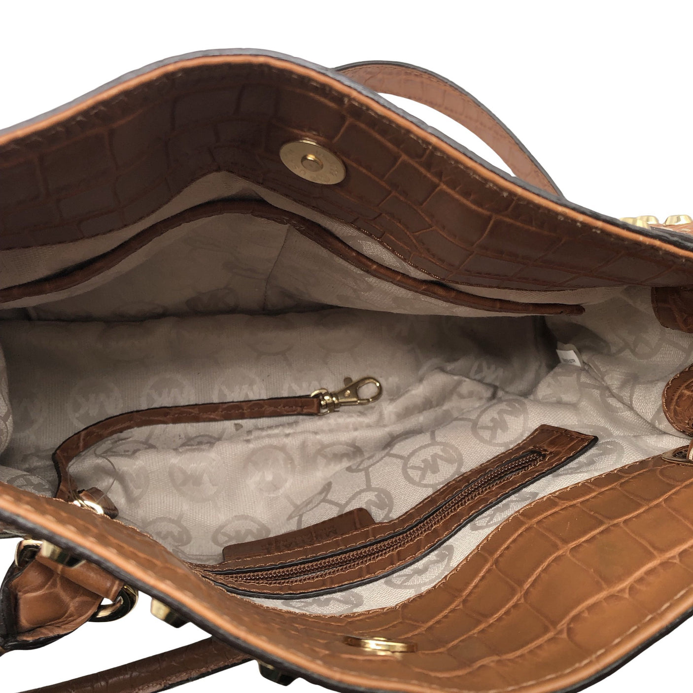 Unisex Michael Kors - Käekott, suurus Midi - Pruun (3)