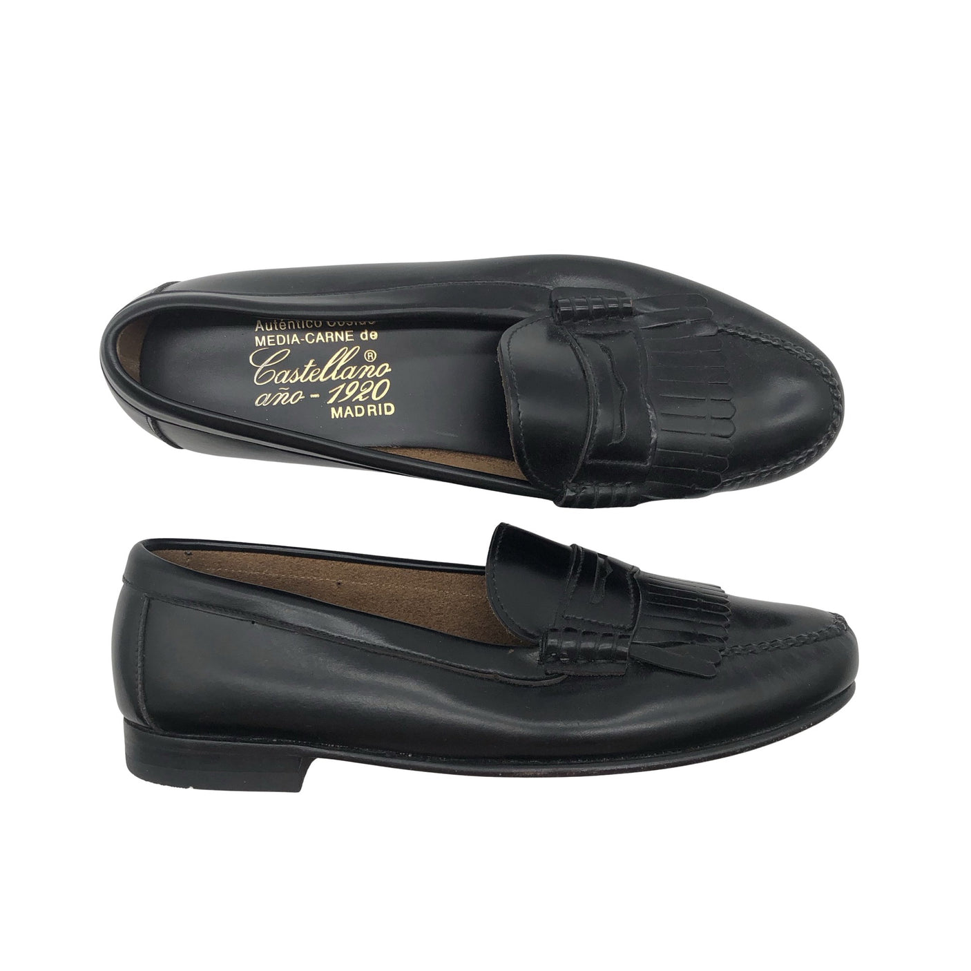 Unisex Castellano 1920 - Mokassiinid, suurus 39 - Pruun (1)