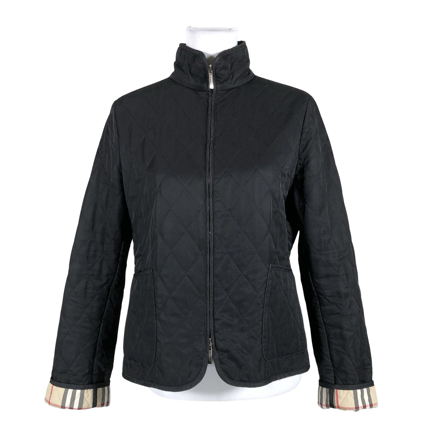 Unisex Burberry - Tepitud jope, suurus 40 - Must (1)