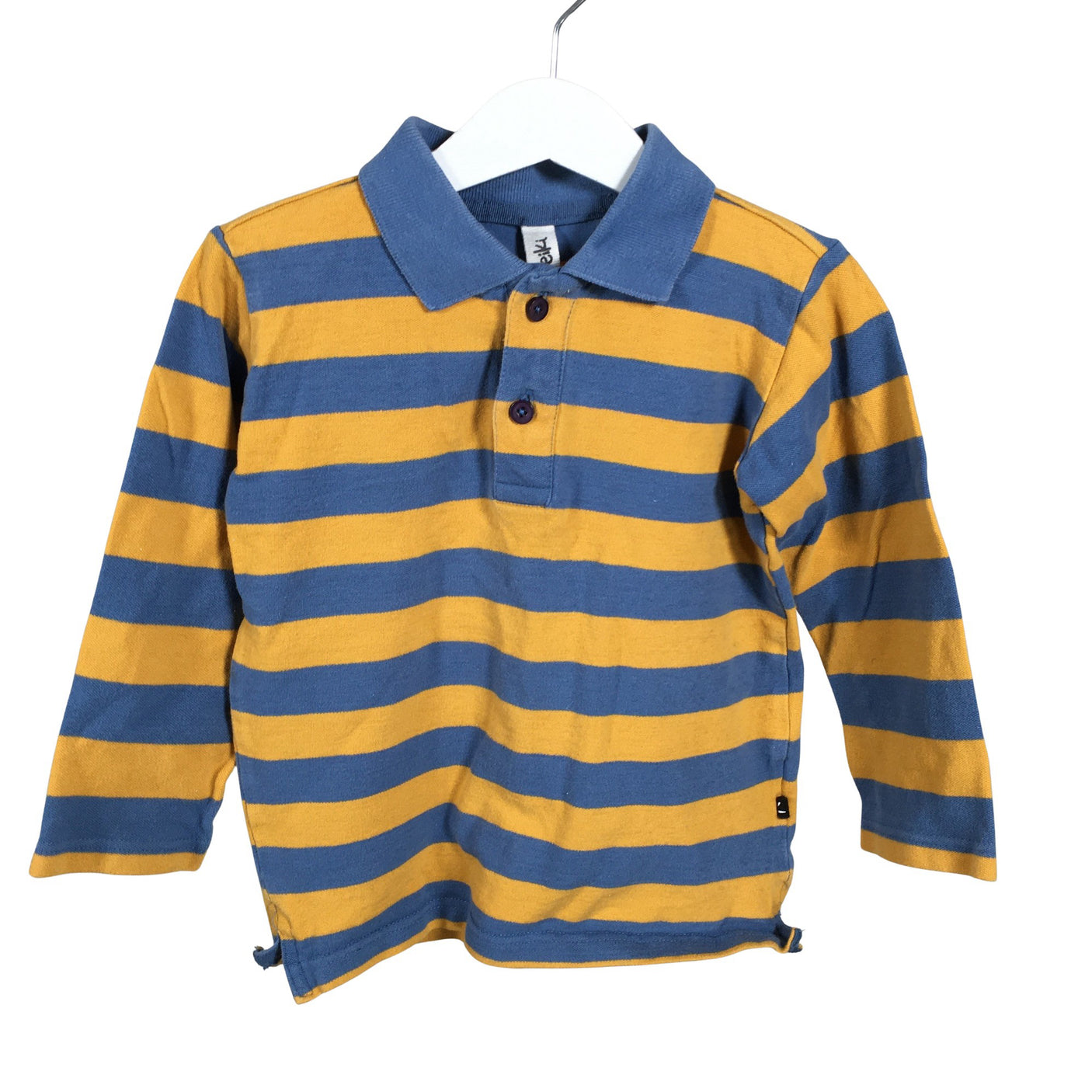 Unisex Keiki - Polosärk, suurus 98 - 104 - Oranž (1)