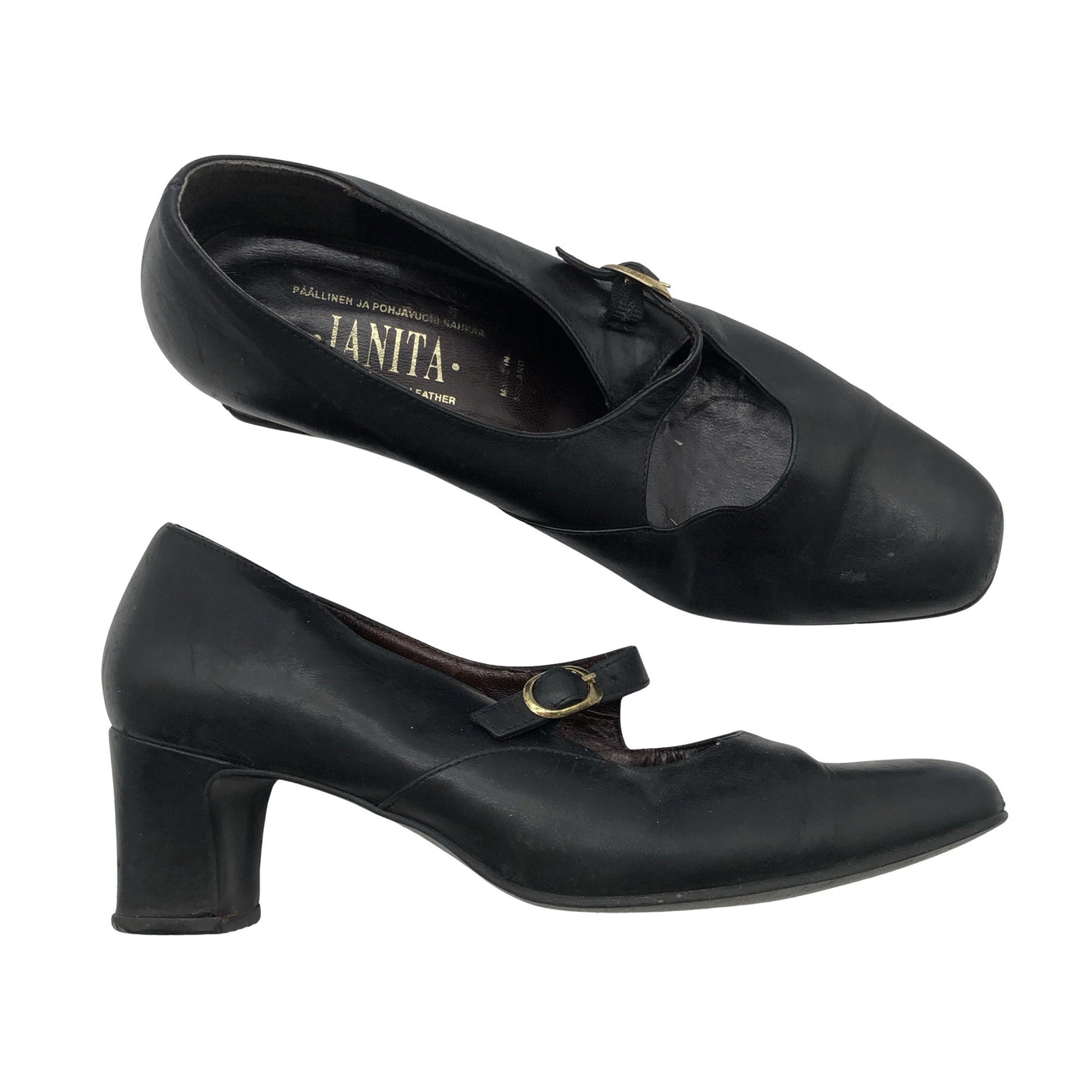 Unisex Janita - Kontsakingad, suurus 40 - Must (1)