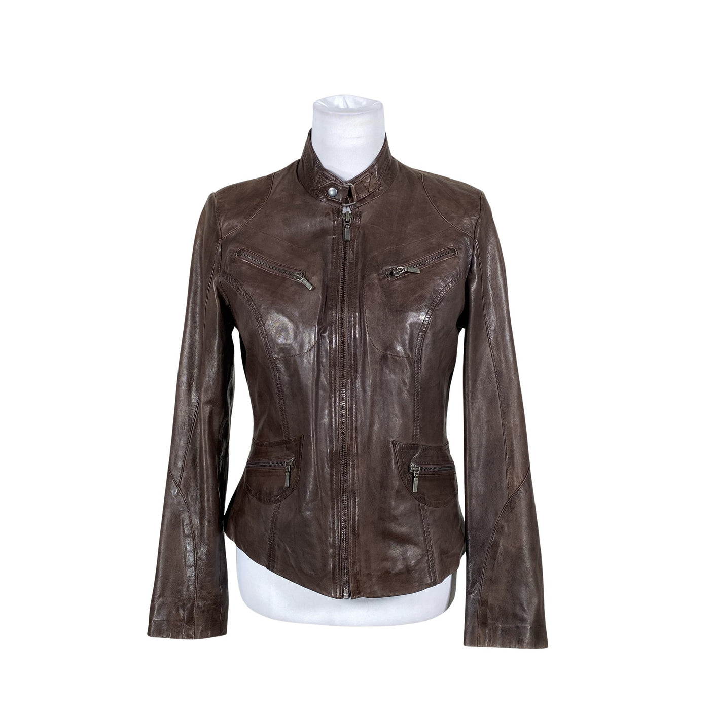 Unisex Saki - Nahktagi, suurus 36 - Pruun (1)