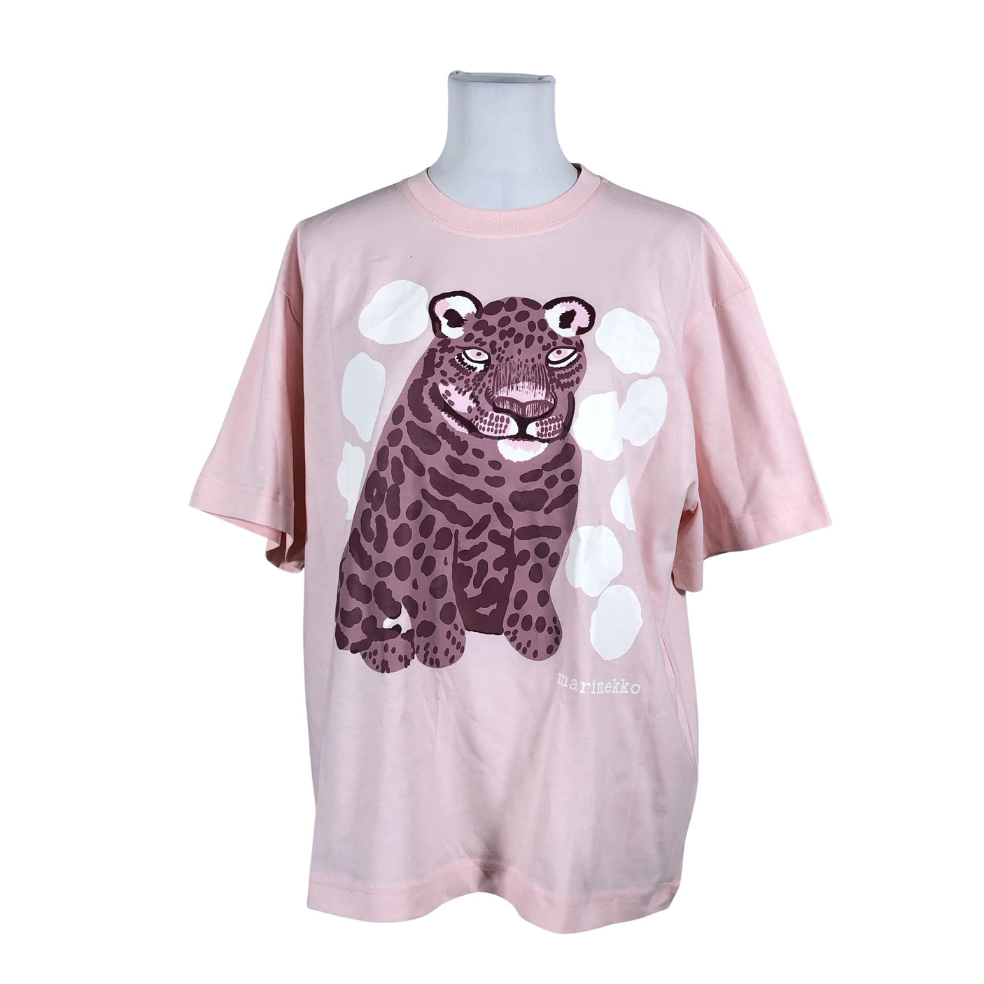 Unisex Marimekko - T-särk, suurus 38 - Heleroosa (1)