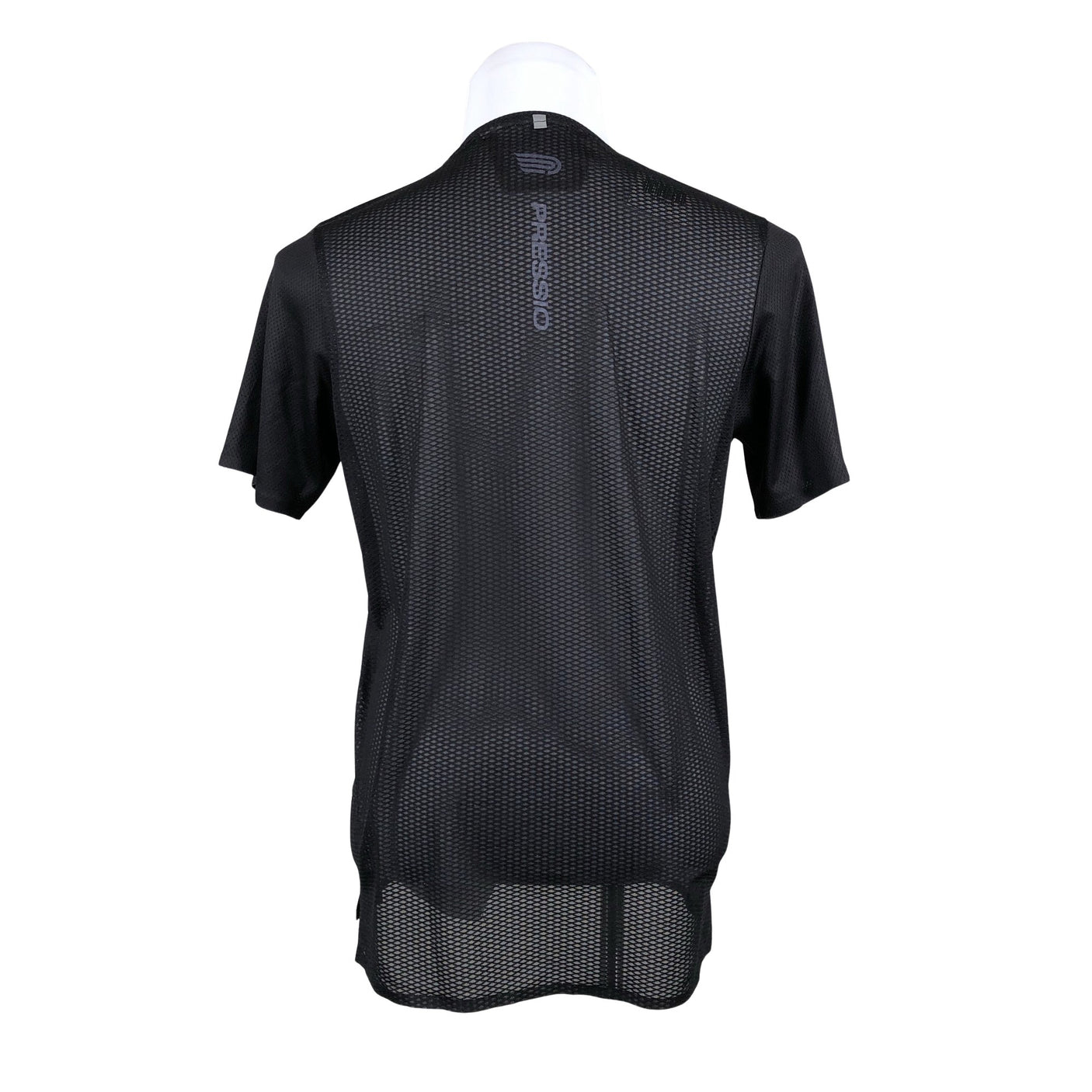 Unisex Pressio - Spordisärk, lühikesed käised, suurus M - Must (2)