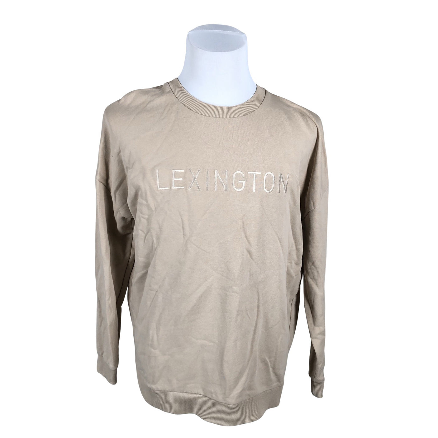 Unisex Lexington - Dressikangast pluus, suurus L - Beige (1)