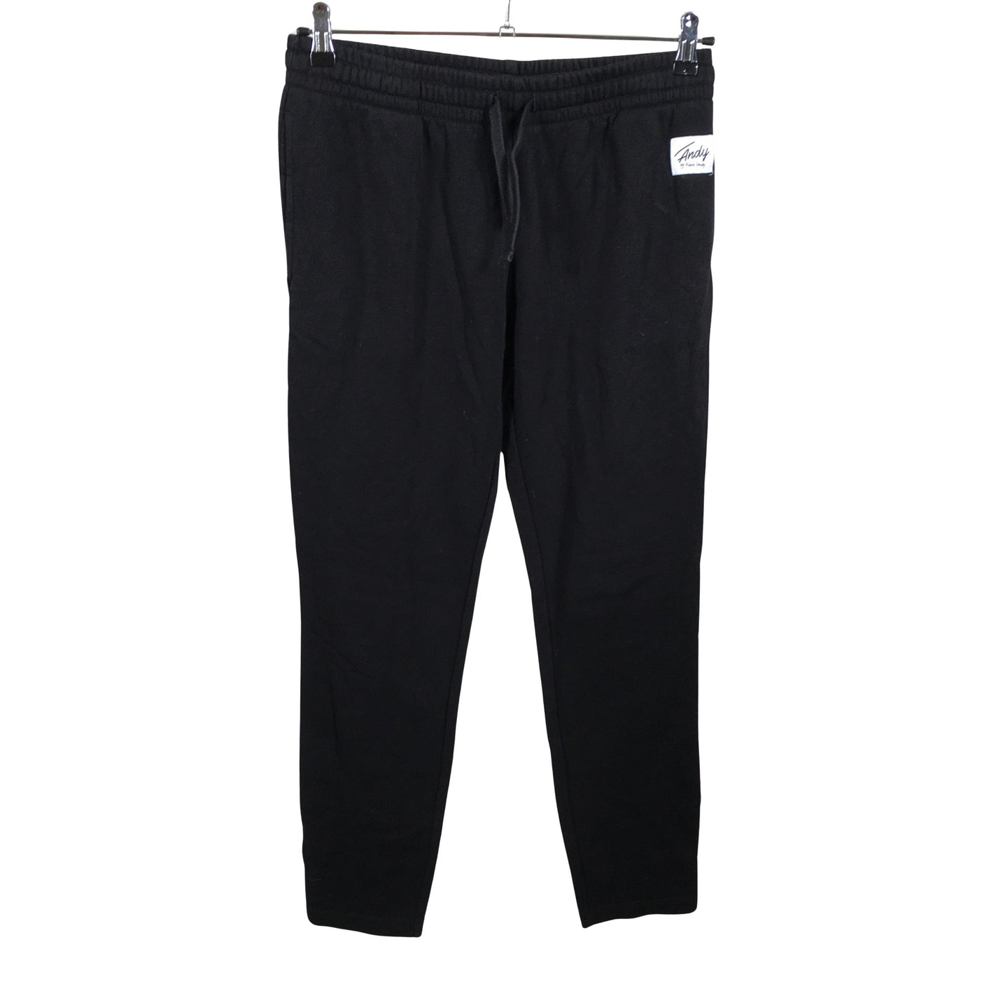 Unisex Frank Dandy - Dressikangast püksid, suurus L - Must (1)