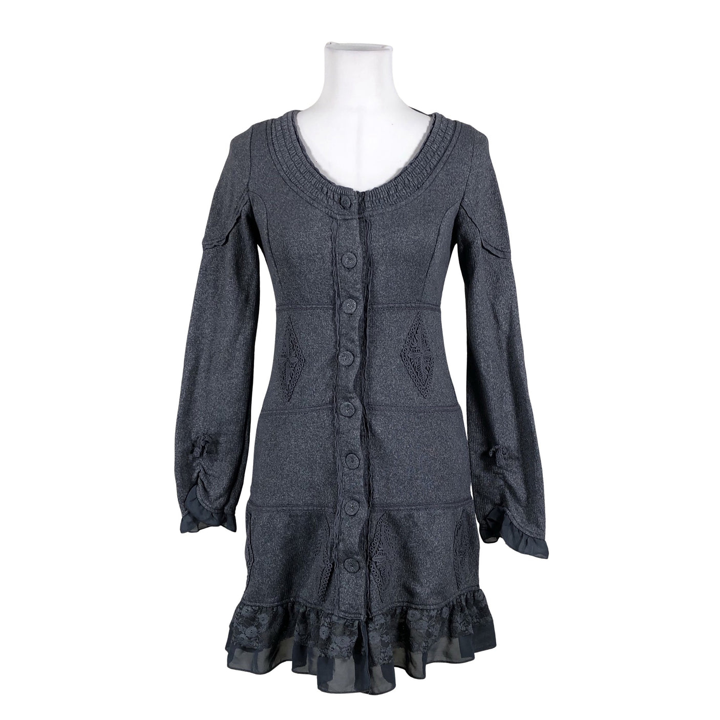 Unisex Cream - Kardigan, suurus 36 - Hall (1)