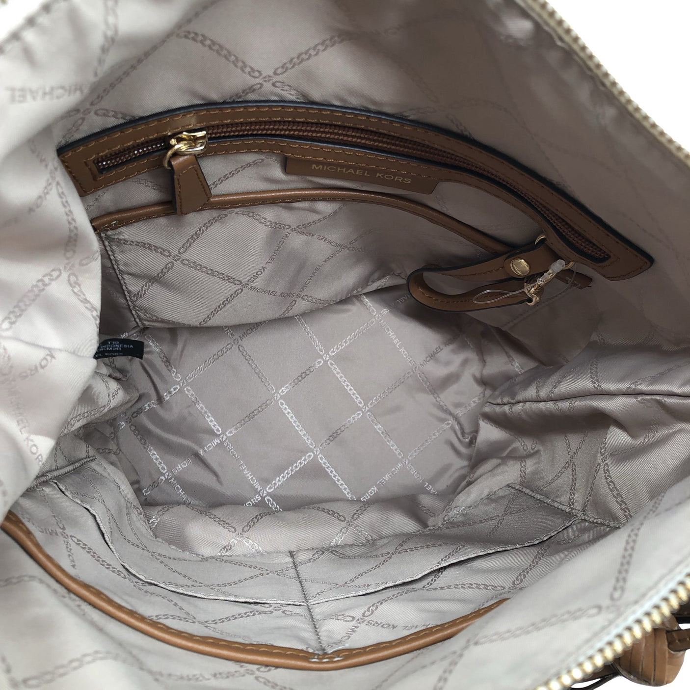 Unisex Michael Kors - Käekott, suurus Maxi - Beige (3)